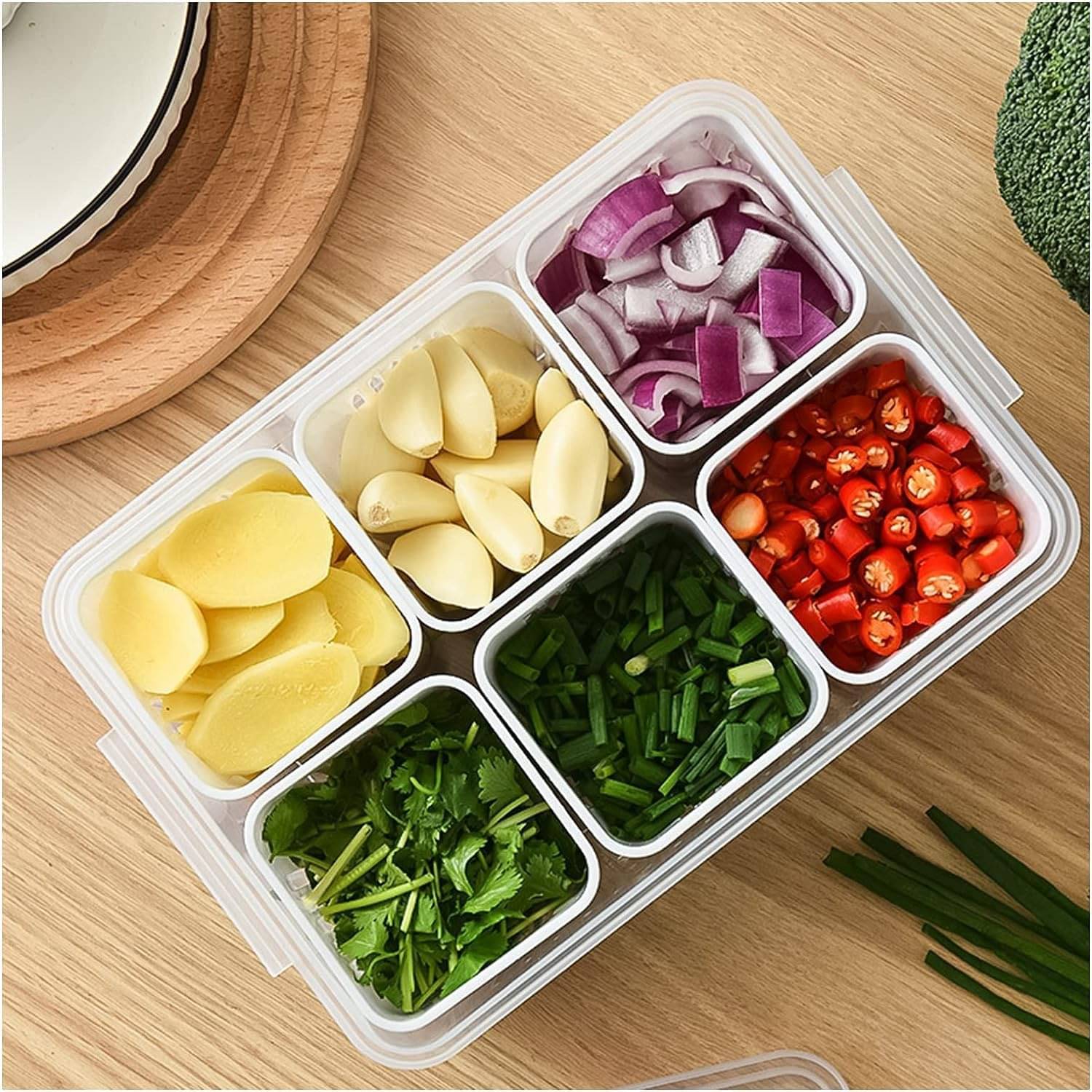 Stysol Fridge Container Plastic White Multi-Purpose Container ( Set of 1 ) Stysol Fridge Container Plastic White Multi-Purpose Container ( Set of 1 )