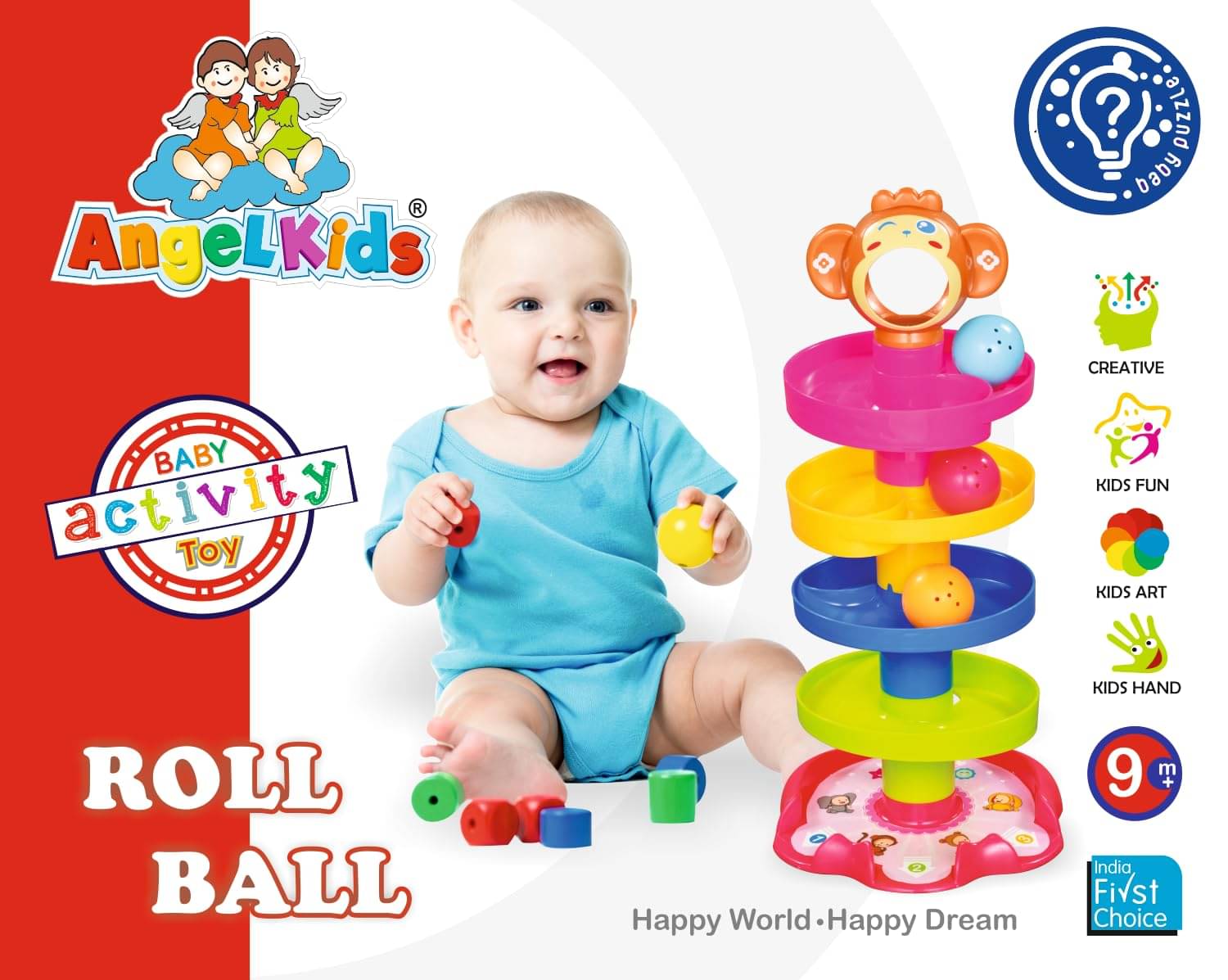 Stysol Roll Ball Drop and Roll Swirling Tower Toy for Kids Baby Toddler | 3 Puzzle Rattle Balls BPA free Non Toxic Material| Stacking Toy for Kids Ages 3+: Best birthday return gift (Roll Ball for Kids) Stysol Roll Ball Drop and Roll Swirling Tower Toy for Kids Baby Toddler | 3 Puzzle Rattle Balls BPA free Non Toxic Material| Stacking Toy for Kids Ages 3+: Best birthday return gift (Roll Ball for Kids)