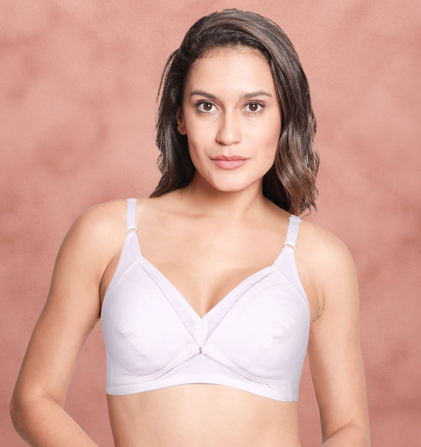 Susie Pack of 1 Cotton Blend Non Padded Everyday Bra For Women ( White ) Susie Pack of 1 Cotton Blend Non Padded Everyday Bra For Women ( White )