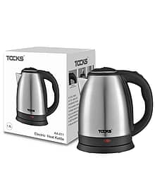 TOCKS Silver 1.8 litres Stainless Steel Multifunctional Kettle