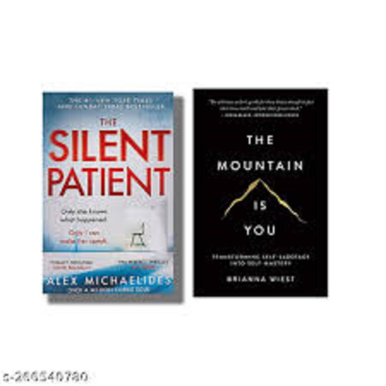     			The Silent Patient &The Mountain is You ( 2 Books Combo )