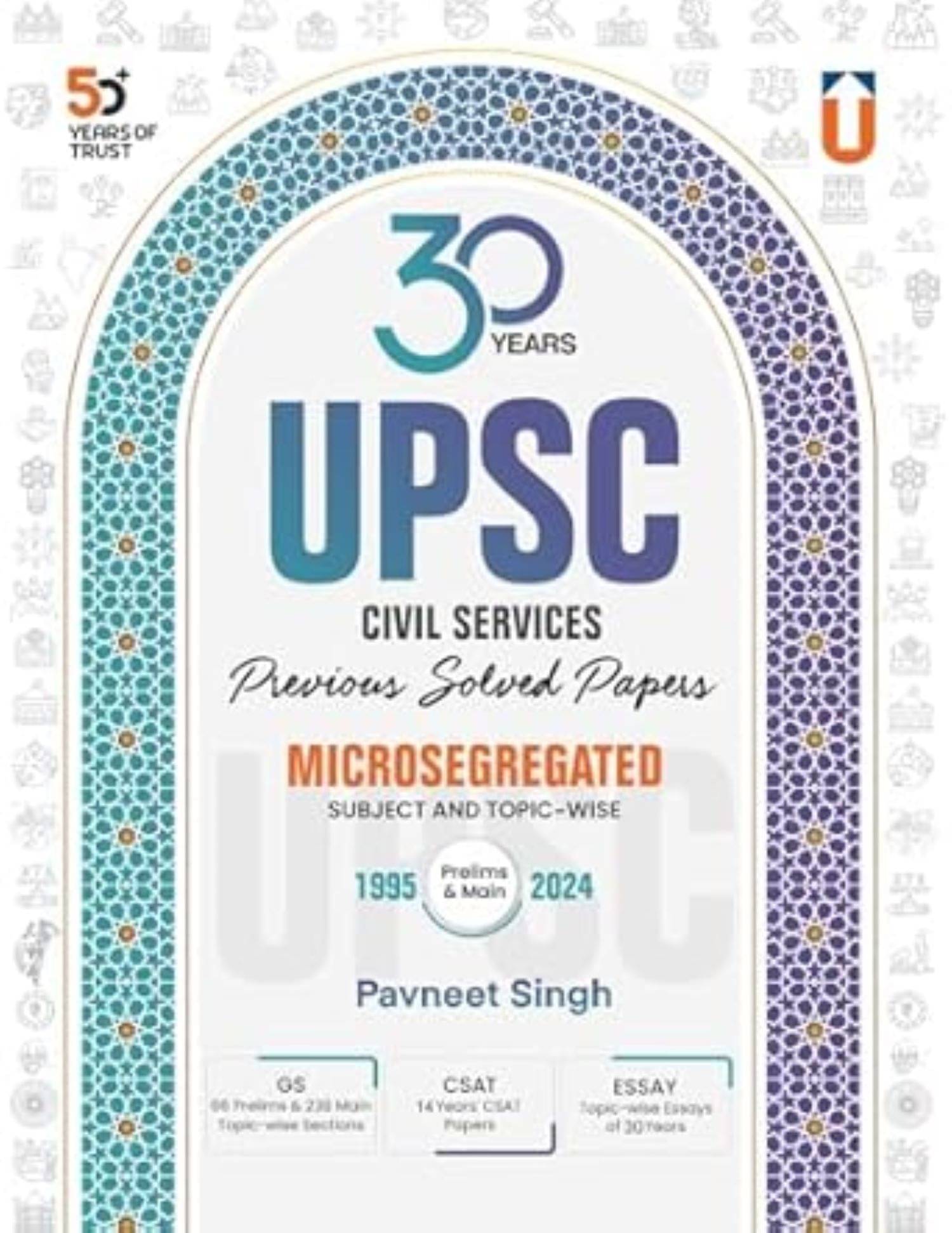 UNIQUE 30 YEAR UPSC SOLVED PAPERS IN ENGLISH CIVIL SERVICES MICROSEGREGATED SUBJECT AND TOPIC-WISE 1995-2024 BY PAVNEET SINGH UNIQUE 30 YEAR UPSC SOLVED PAPERS IN ENGLISH CIVIL SERVICES MICROSEGREGATED SUBJECT AND TOPIC-WISE 1995-2024 BY PAVNEET SINGH