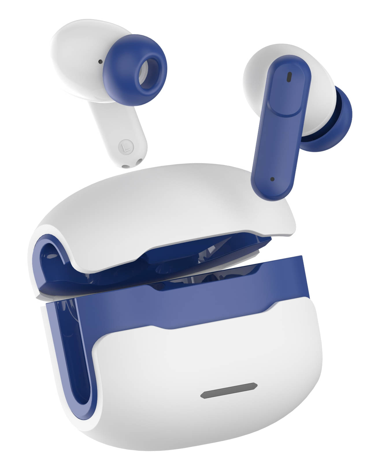     			VERONIC AIRBUDS 311 GAMING Bluetooth True Wireless (TWS) In Ear 35 Hours Playback Powerfull bass,Fast charging IPX4(Splash & Sweat Proof) Blue
