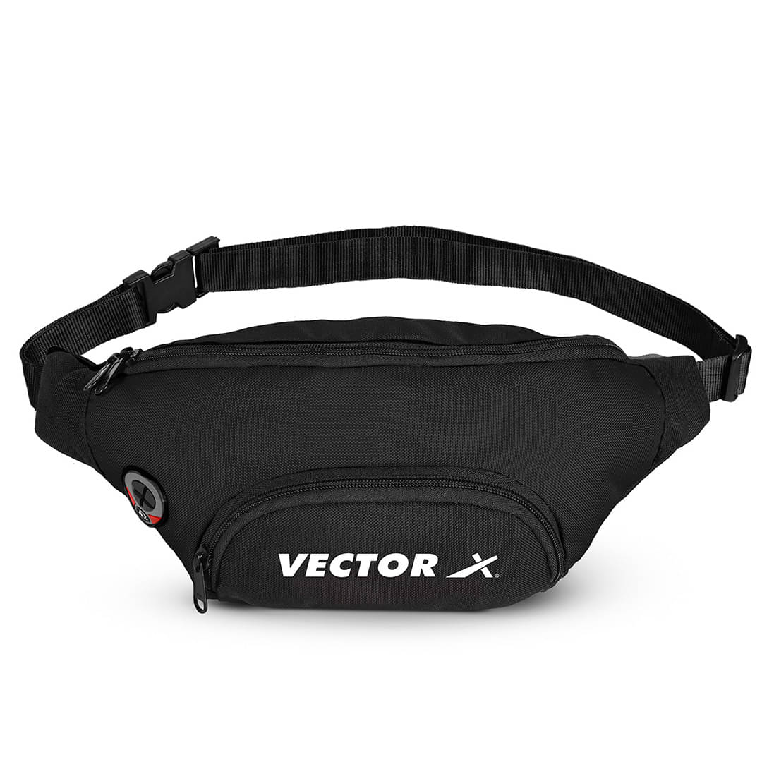 Vector X Stylish Waist / Chest Bag with Adjustble Waist Belt, Pouch Sports Pack for Men and Women Premium Stitching, Handy,Versatile, Waterproof Bum Bag For Travel & Hiking Vector X Stylish Waist / Chest Bag with Adjustble Waist Belt, Pouch Sports Pack for Men and Women Premium Stitching, Handy,Versatile, Waterproof Bum Bag For Travel & Hiking