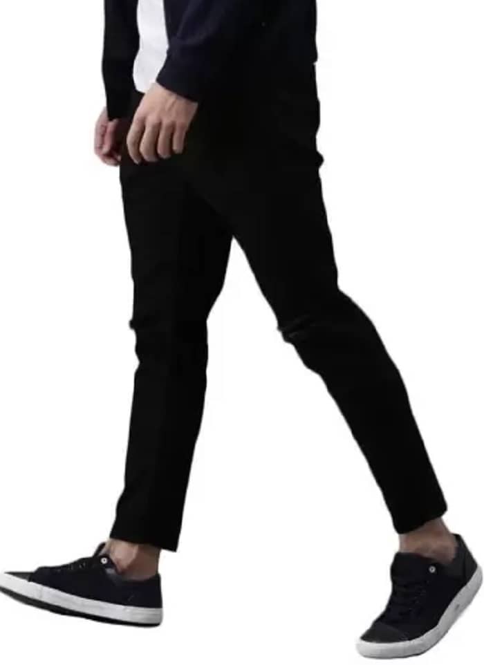 WHATON Skinny Fit Distressed Men's Jeans - Black ( Pack of 1 ) - Jeans | Buy online on ZillyBuy