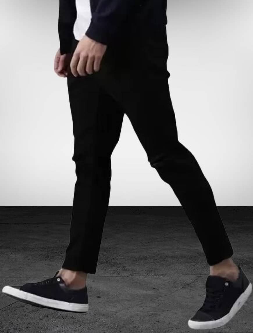WHATON Skinny Fit Distressed Men's Jeans - Black ( Pack of 1 ) WHATON Skinny Fit Distressed Men's Jeans - Black ( Pack of 1 )
