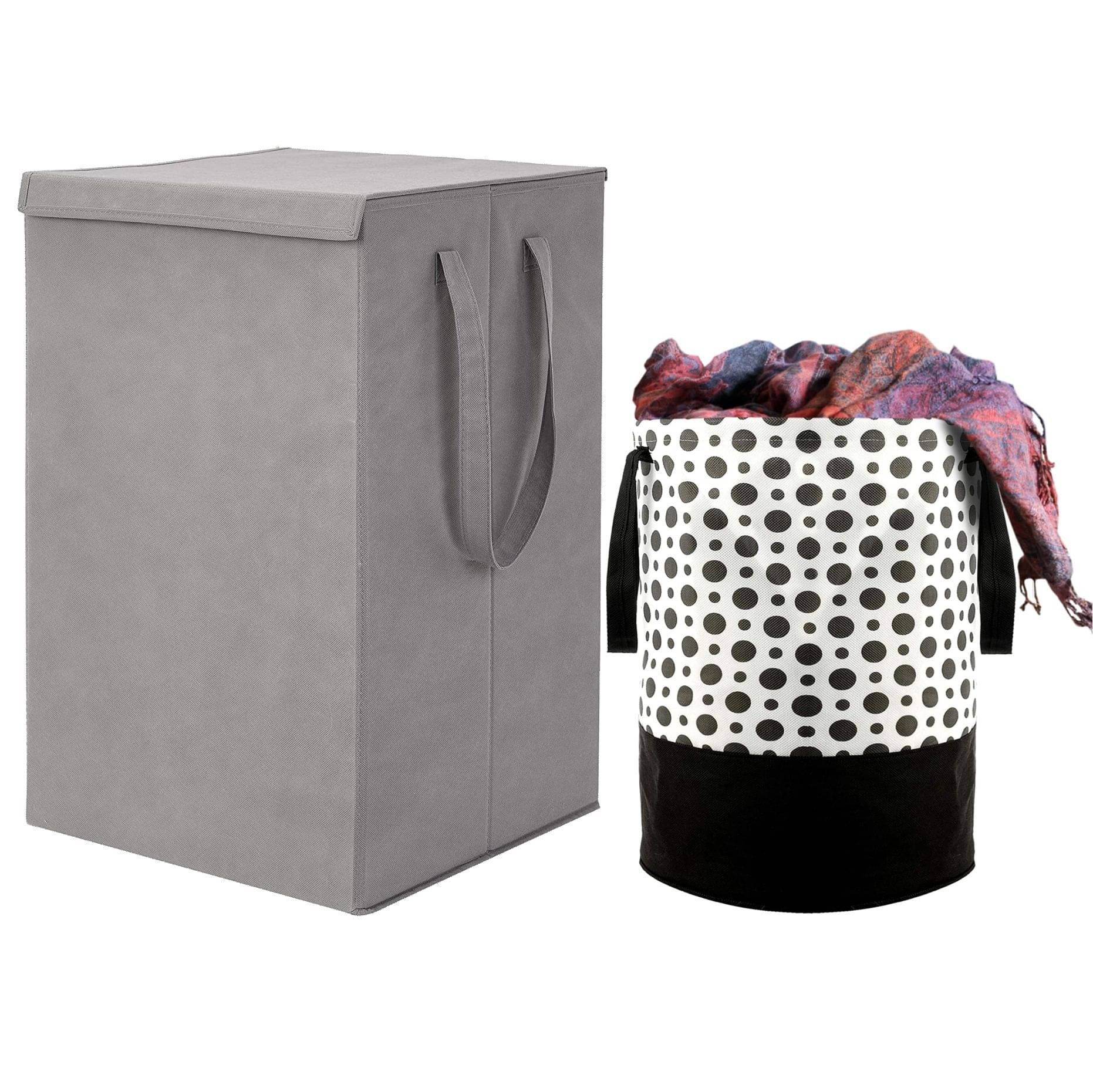 Zovira Storage Boxes & Baskets ( Pack of 2 ) Zovira Storage Boxes & Baskets ( Pack of 2 )