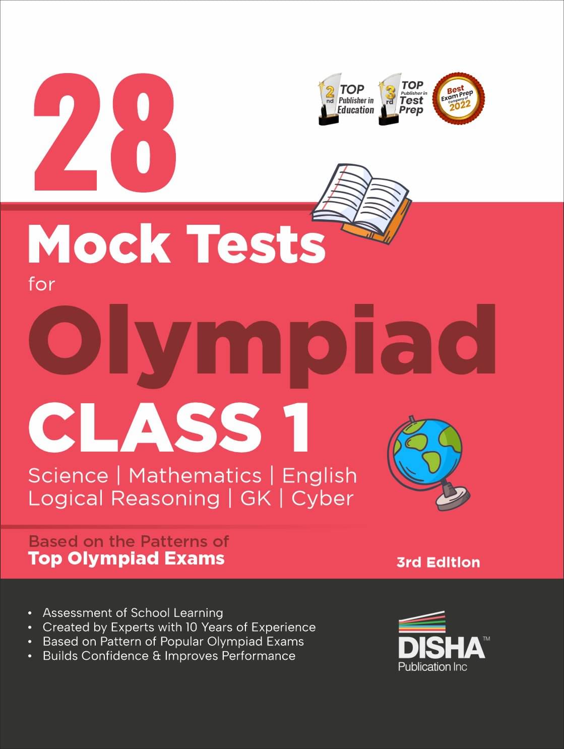 28 Mock Test Series for Olympiads Class 1 Science, Mathematics, English, Logical Reasoning, GK & Cyber 3rd Edition 28 Mock Test Series for Olympiads Class 1 Science, Mathematics, English, Logical Reasoning, GK & Cyber 3rd Edition
