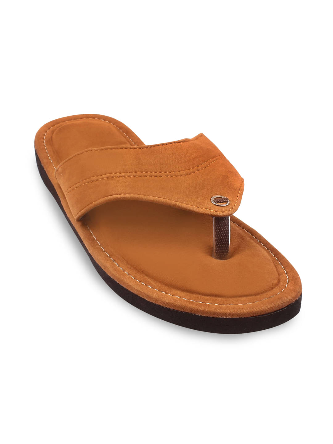     			Anjaneya Creations Tan Men's Kolhapuris