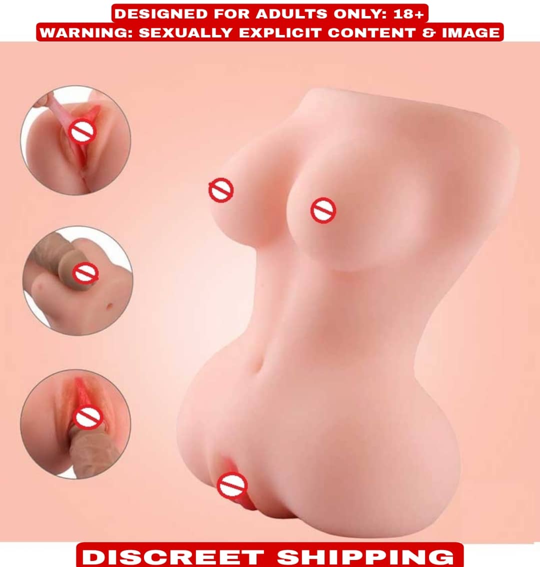 Breast & Vagina Hot Sexy Doll for Men Masturbation Enjoy real Partner Sex  By kamahouse