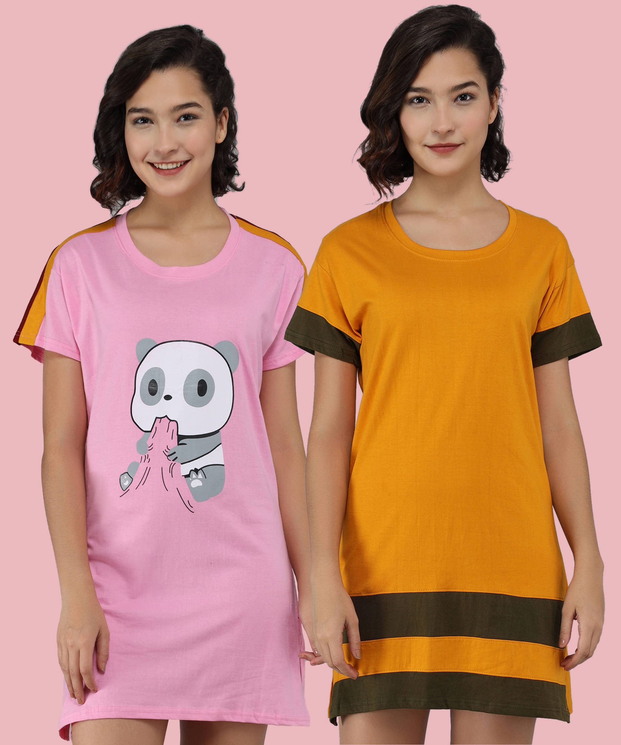     			Christy World Women Cotton Printed Regular Fit Round Neck T-Shirt ( Multicolor )