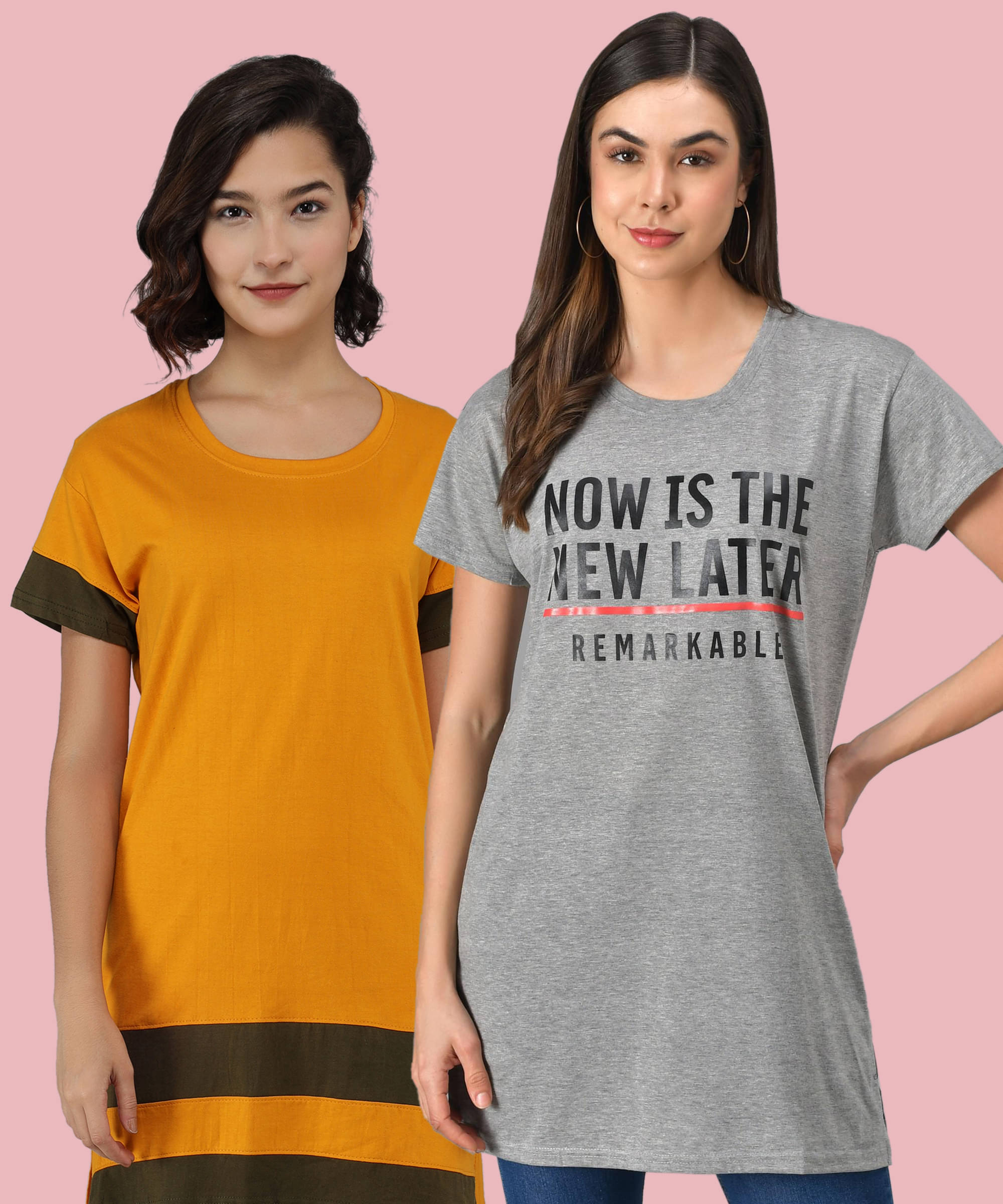 Christy World Women Cotton Printed Regular Fit Round Neck T-Shirt ( Multicolor ) Christy World Women Cotton Printed Regular Fit Round Neck T-Shirt ( Multicolor )