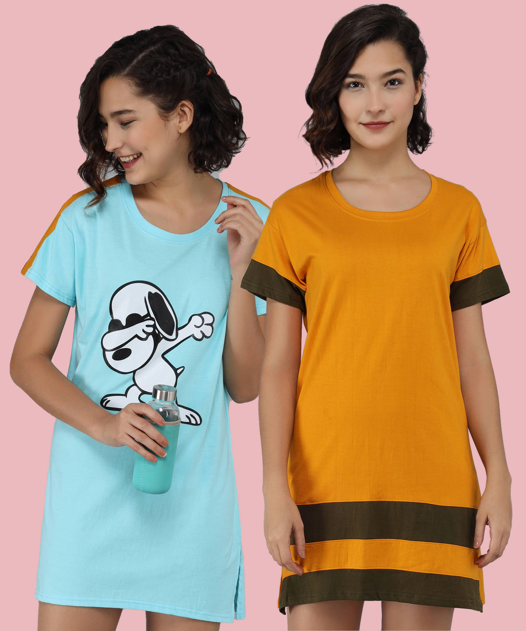 Christy World Women Cotton Printed Regular Fit Round Neck T-Shirt ( Multicolor ) Christy World Women Cotton Printed Regular Fit Round Neck T-Shirt ( Multicolor )