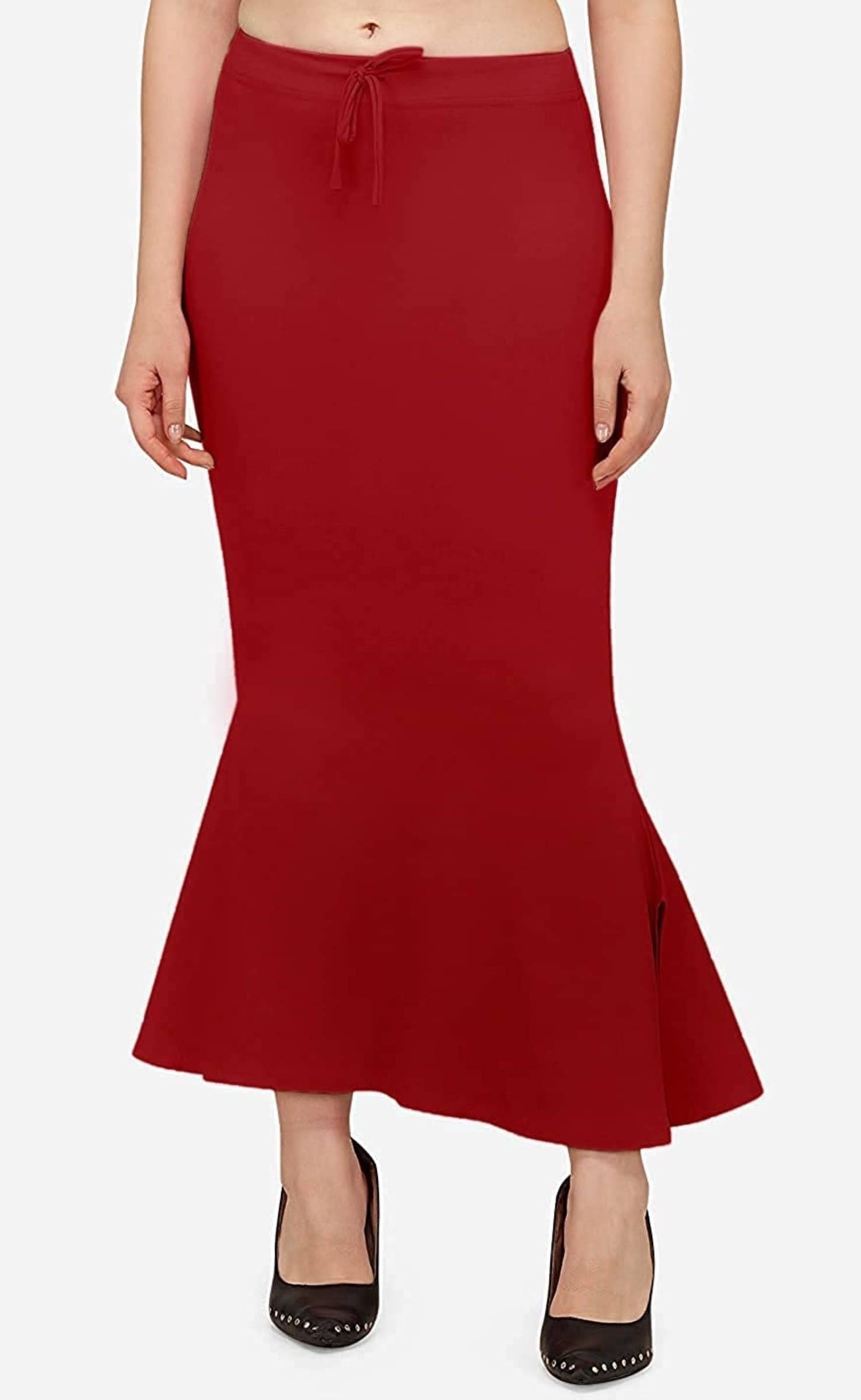 DELTIN HUB Red Lycra Petticoat - Single DELTIN HUB Red Lycra Petticoat - Single