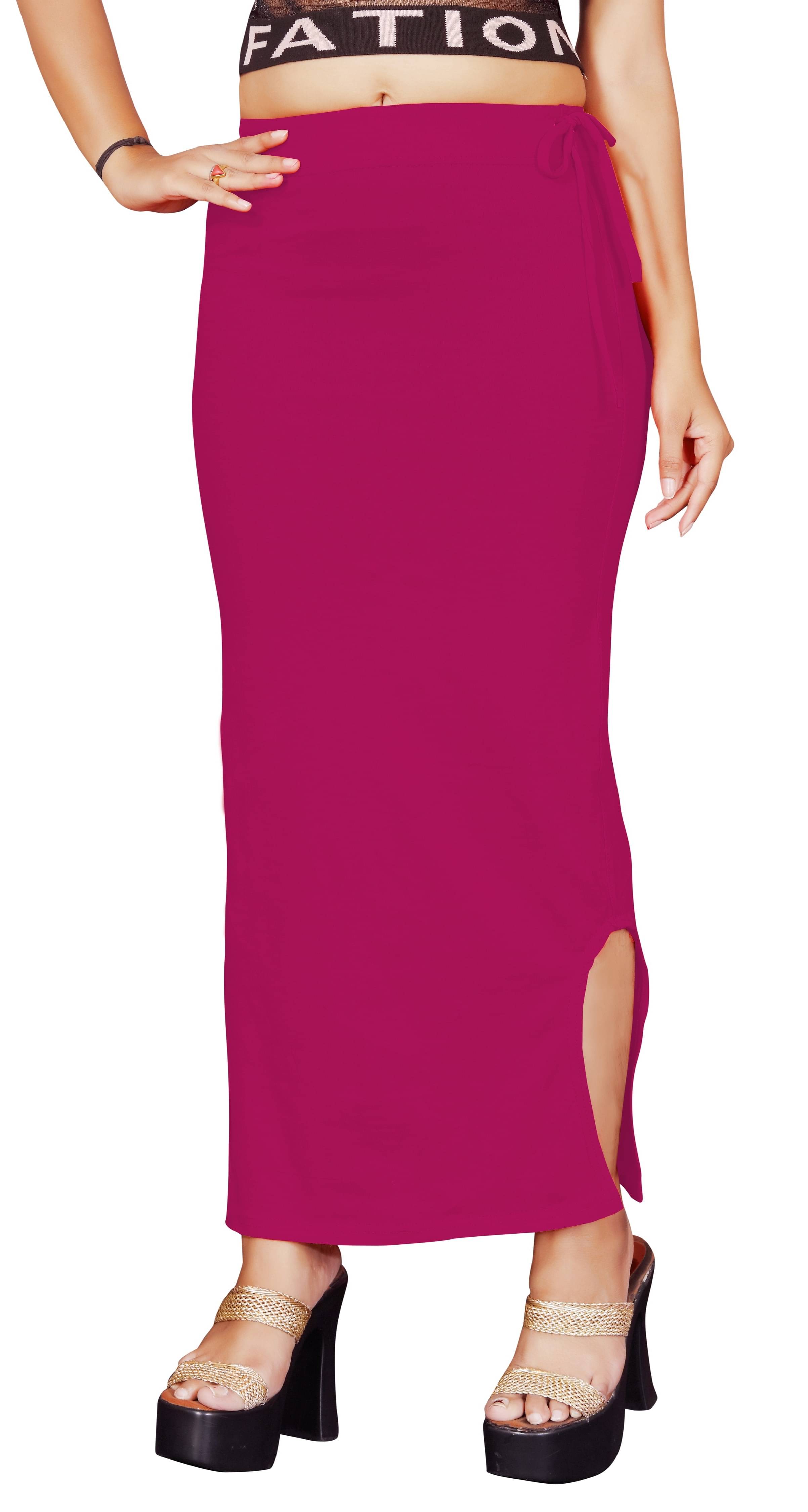     			DELTIN HUB Rust Lycra Petticoat - Single