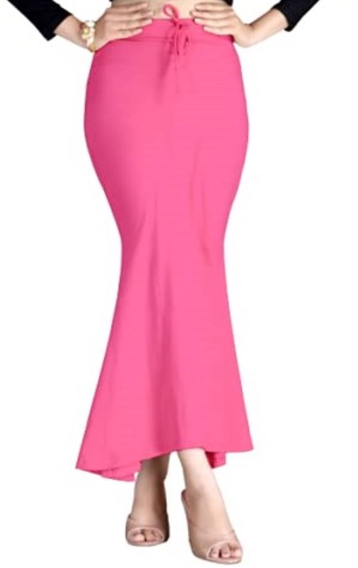 DELTIN HUB pink Lycra Petticoat - Single DELTIN HUB pink Lycra Petticoat - Single
