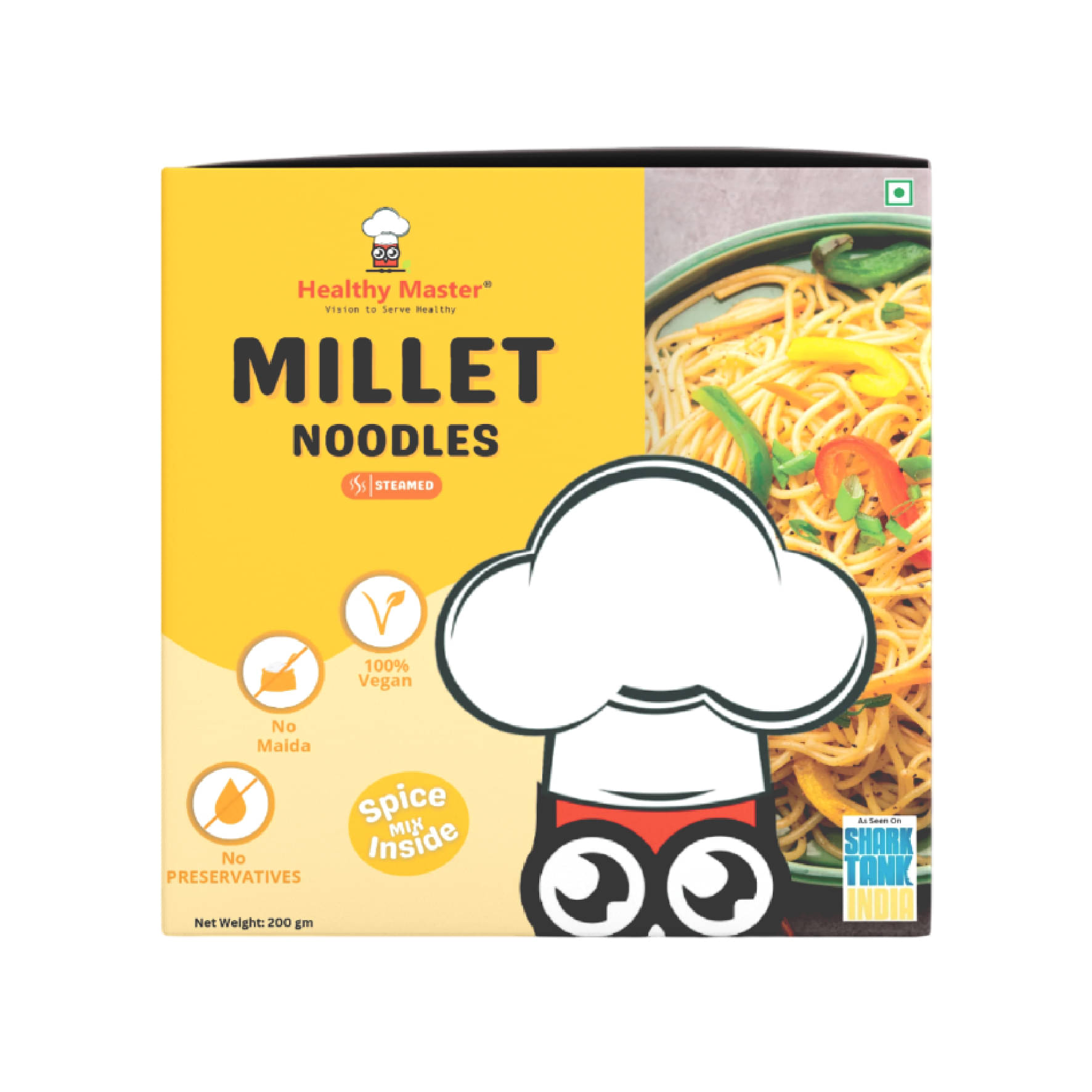 Healthy Master Multi Millet Instant Noodles 200 gm Pack of 2 Healthy Master Multi Millet Instant Noodles 200 gm Pack of 2