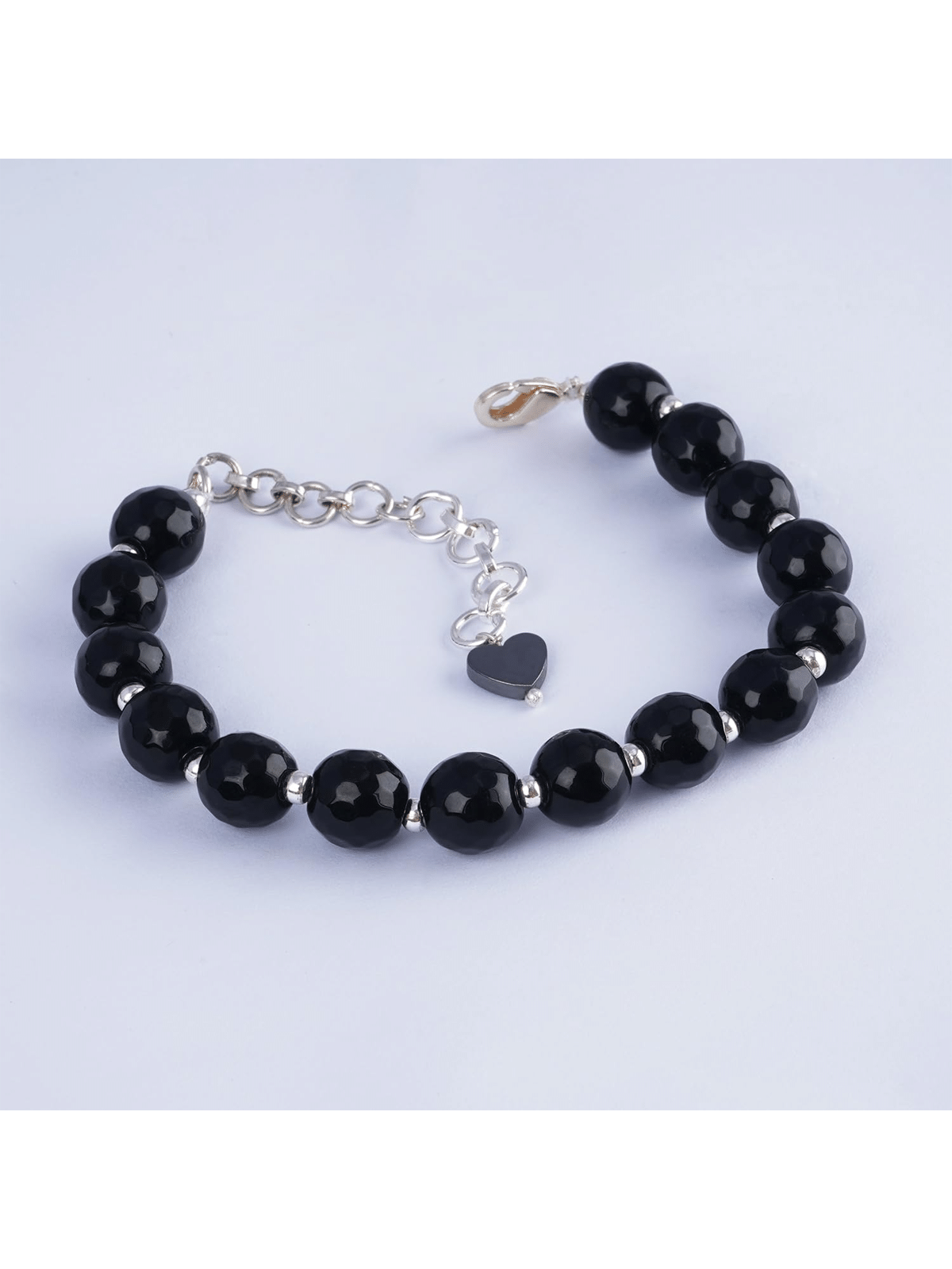 JFL - Jewellery For Less Black Bracelet ( Pack of 1 ) JFL - Jewellery For Less Black Bracelet ( Pack of 1 )