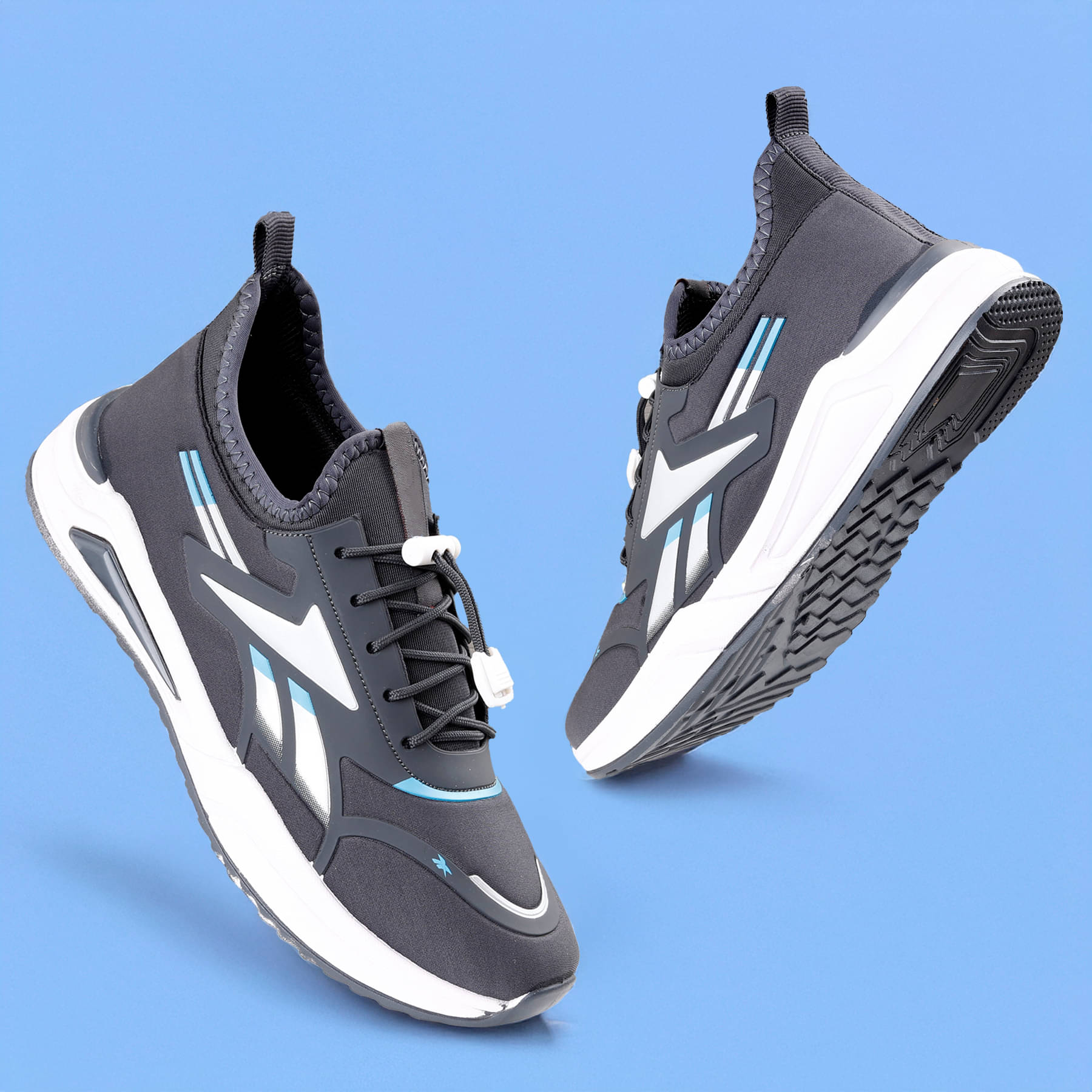     			Jynx Men Dark Grey Sport Shoes Dark Grey Men's Lifestyle Shoes