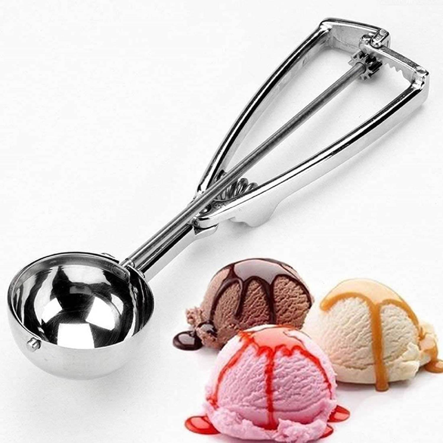    			MAHADEV ENTERPRISE Steel Ice Cream Scoop