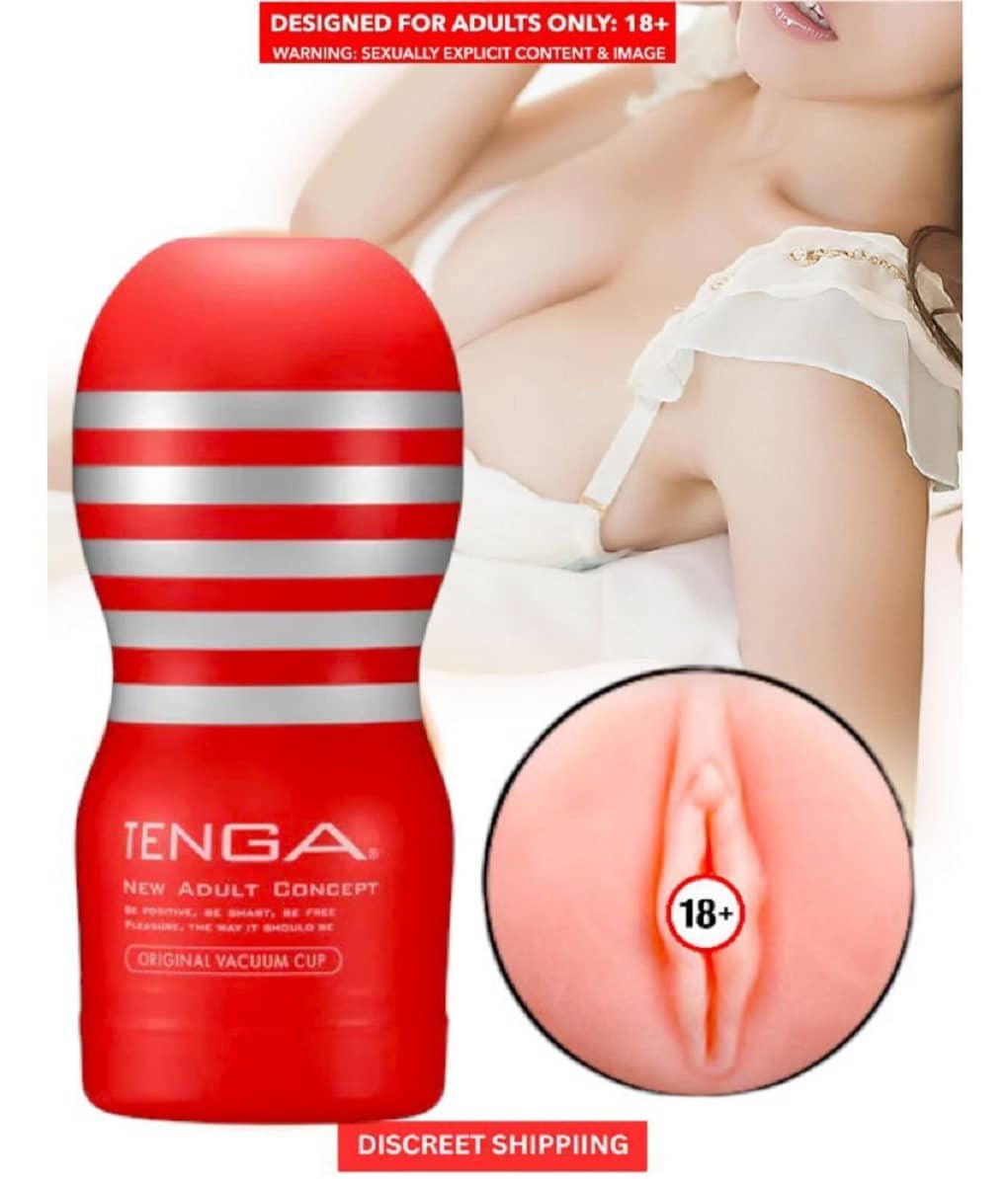 Male Masturbator Sex Toy for Men Silicone Vagina Handjob Masturbation Tenga Cup Pocket Pussy Sleeve Flashlight for Men Orgasm -KAMAHOUSE