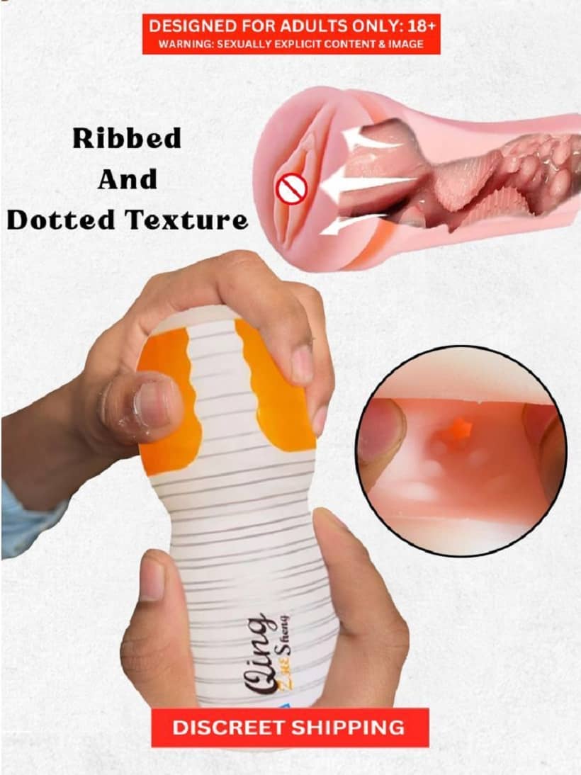 NAUGHTY TOYS PRESENT QING CUP POCKET PUSSY FOR MALE (MULTI COLOR) BY KAMAHOUSE