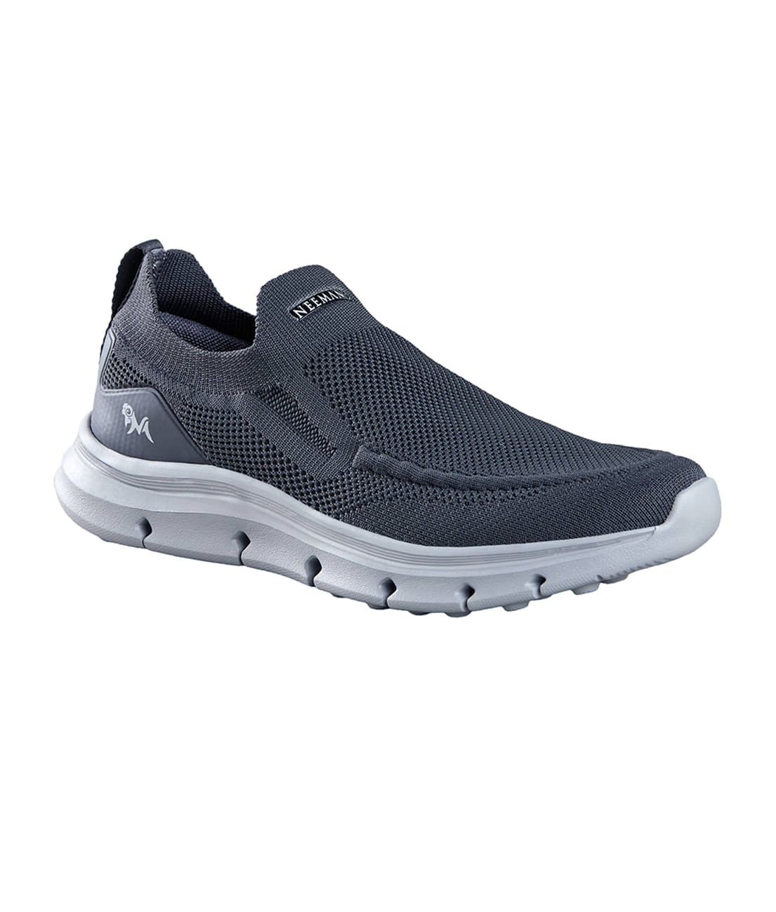 Neemans Grey Men's Slip-on Shoes - Casual Shoes | Buy online on ZillyBuy