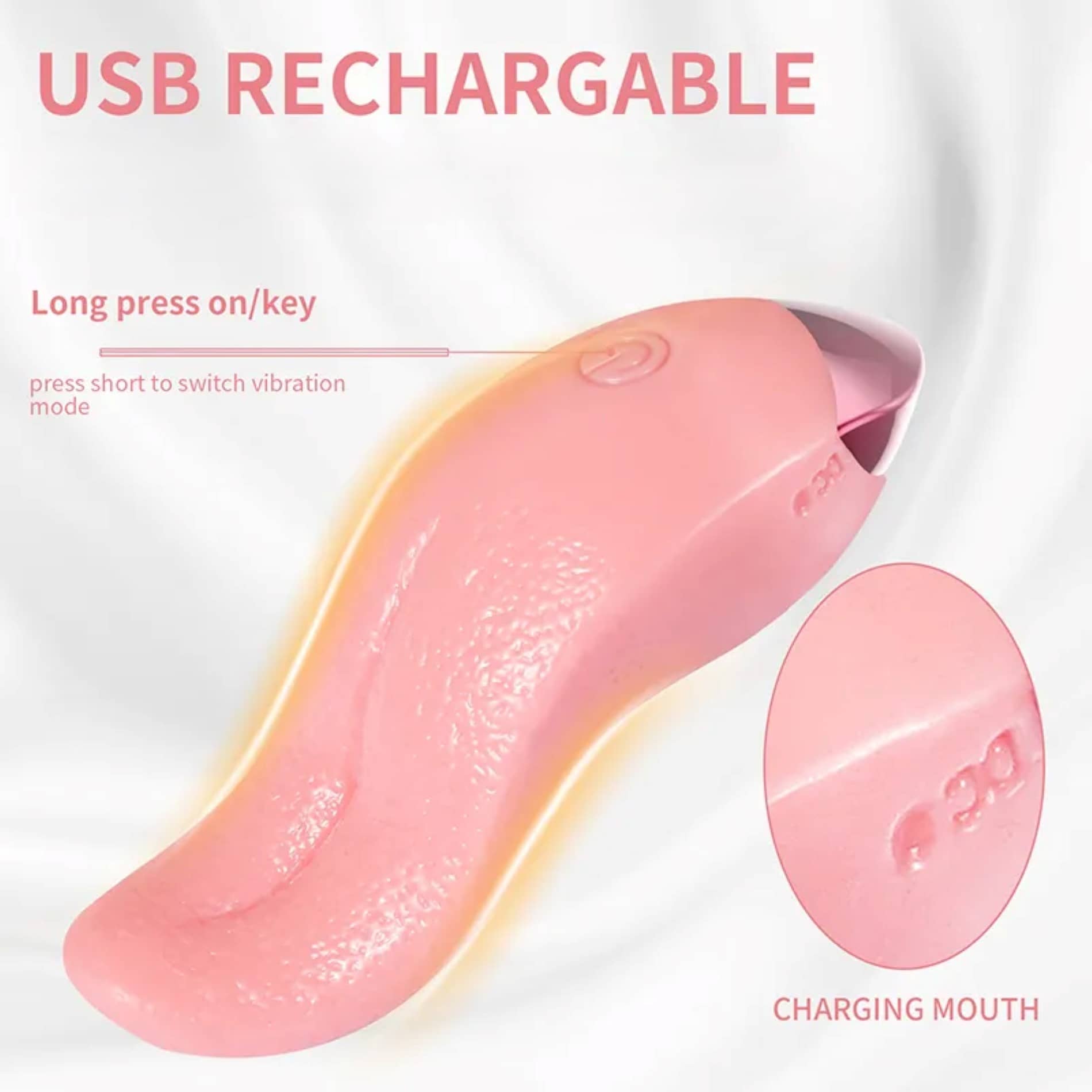 SEX TANTRA PRESENT New Design X2 Tongue Vibrator Licking Massager Clitoral Vibrator Clit Women Masturbator Tongue-Shaped Vibrator