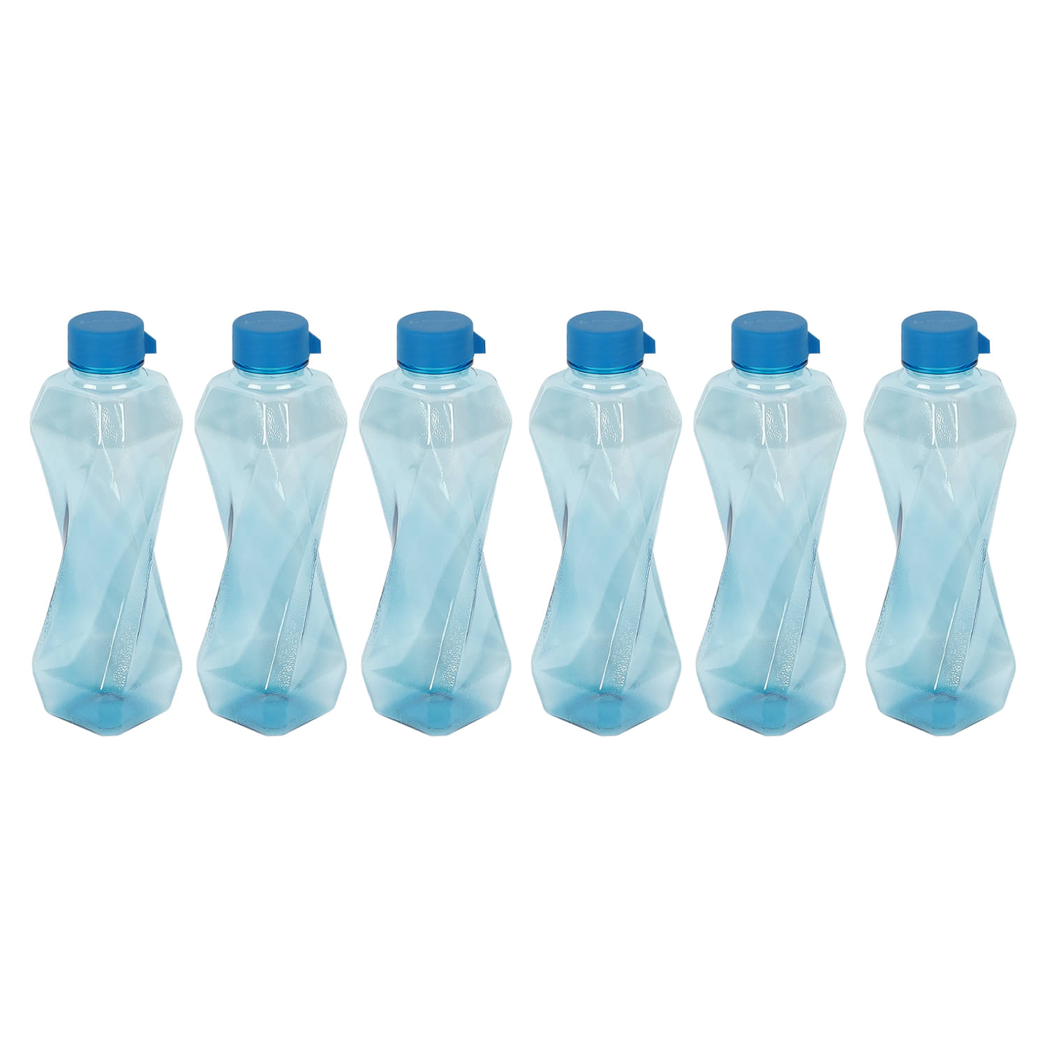     			PearlPet Twist-1000ml Blue PET Fridge Water Bottle 1000 mL ( 6 )