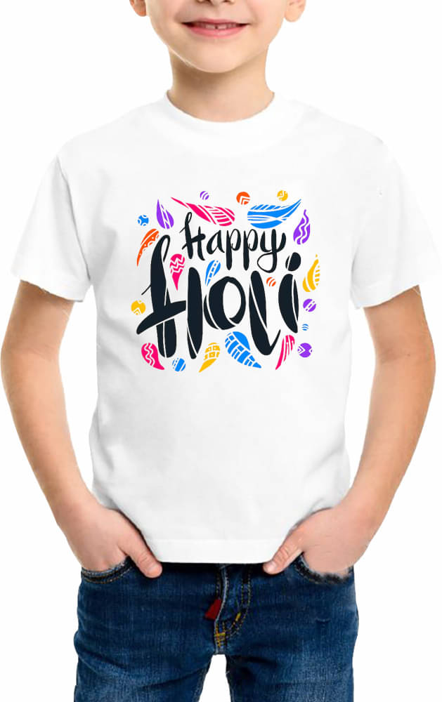     			PrintMall Pack of 1 Boys Polyester T-Shirt ( White )