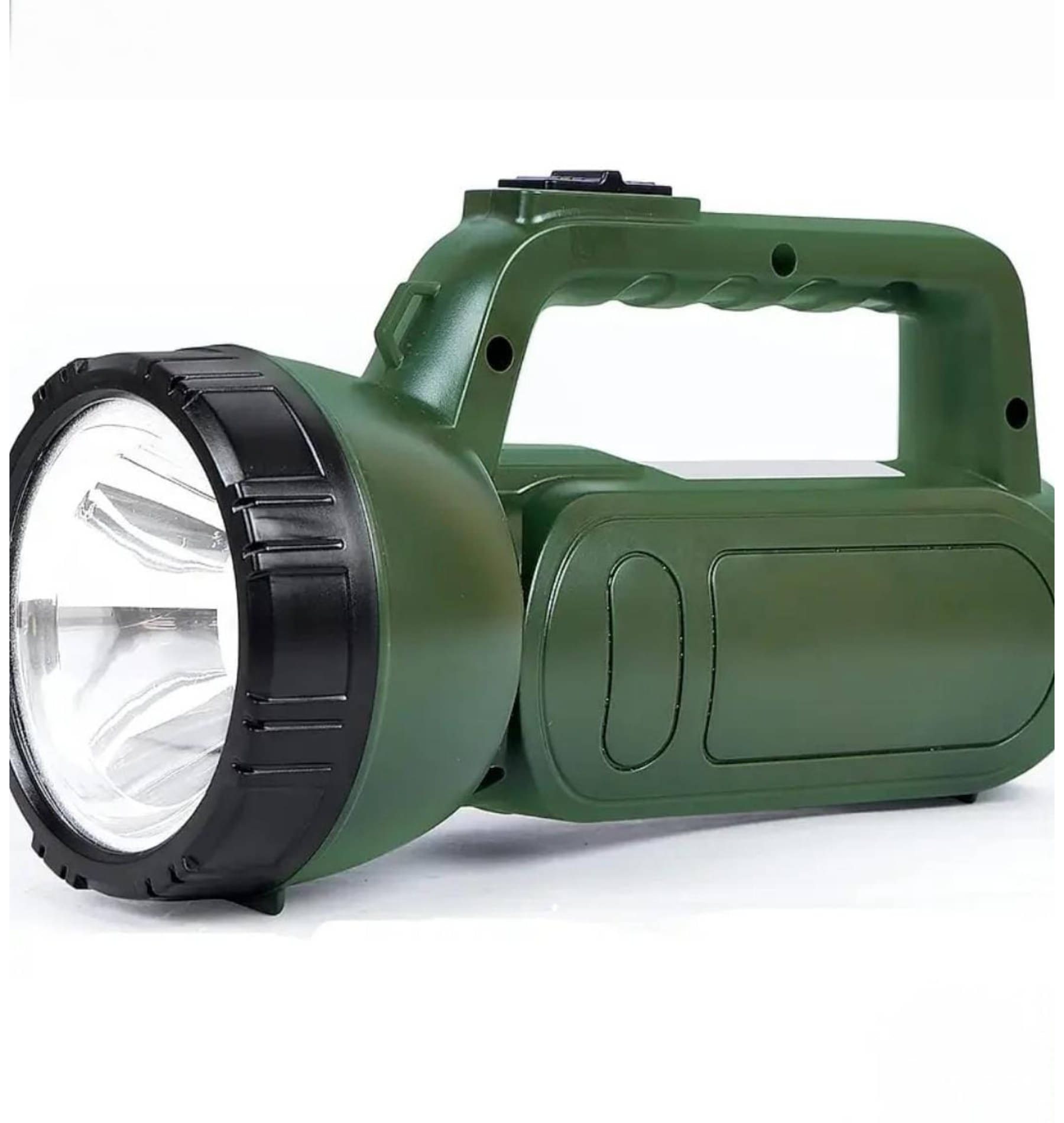 QitmirMKT Green Powerful Torch for camping, outdoor & emergency - 30W Rechargeable Flashlight Torch ( Pack of 1 ) QitmirMKT Green Powerful Torch for camping, outdoor & emergency - 30W Rechargeable Flashlight Torch ( Pack of 1 )