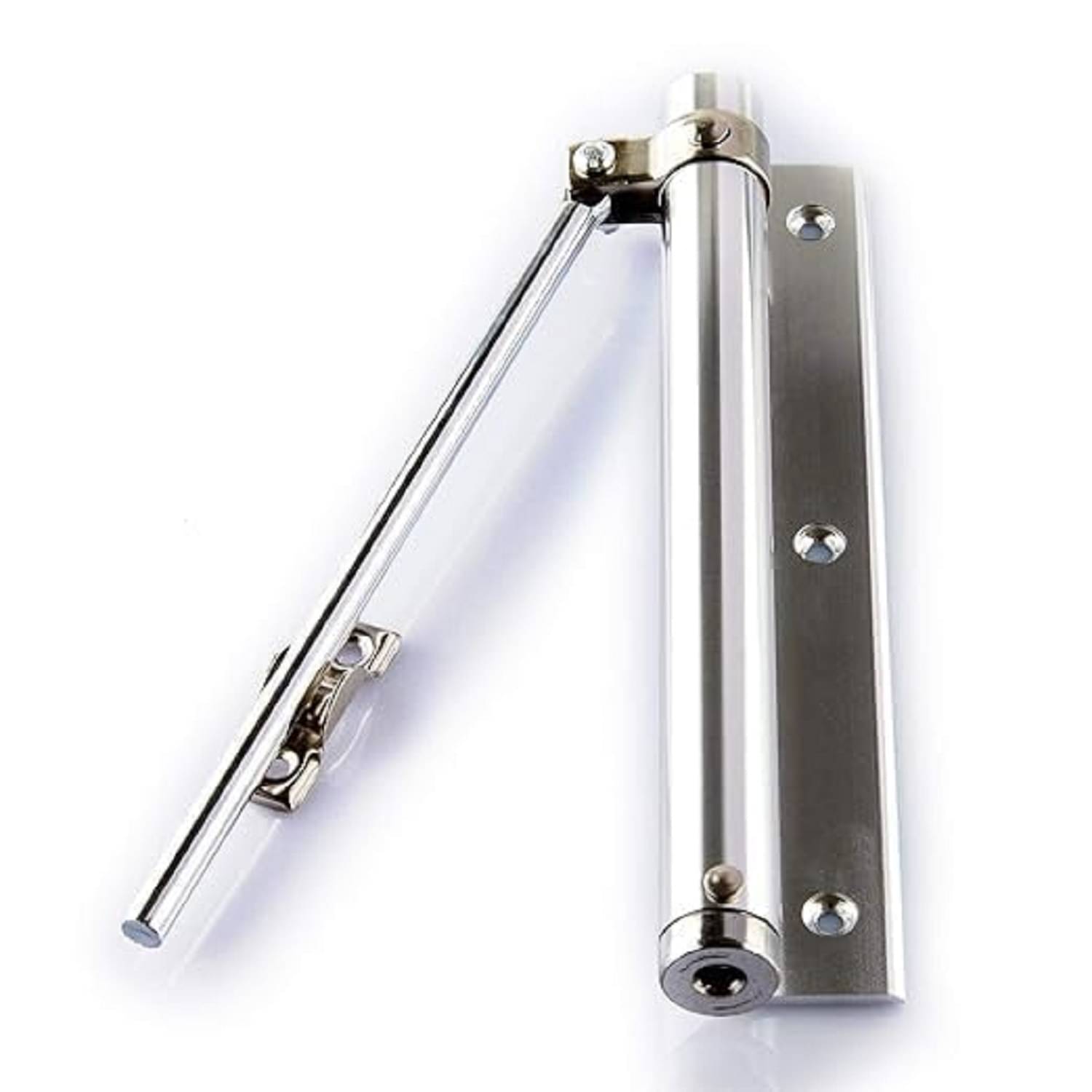    			Spring Door Closer Easy to Install to Convert Hinged Doors to Self-Closing for Middle-Weight Door Automatic Door Closer, Easy Installation, Soft Closing Door Controls Residential, Light Duty