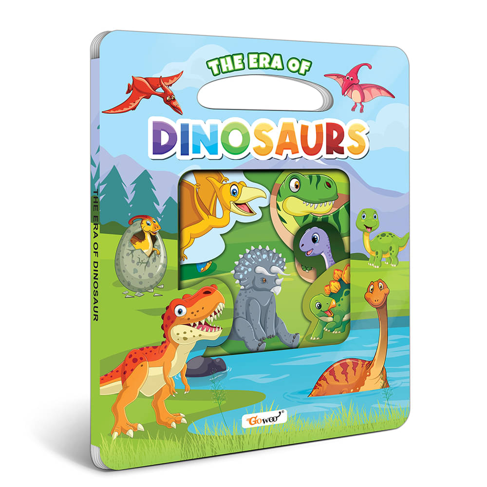     			The Era of Dinosaur Window Cut Board Book : Children's Picture Book, Kids Educational Board Book, Early Learning Book, Die cut board book