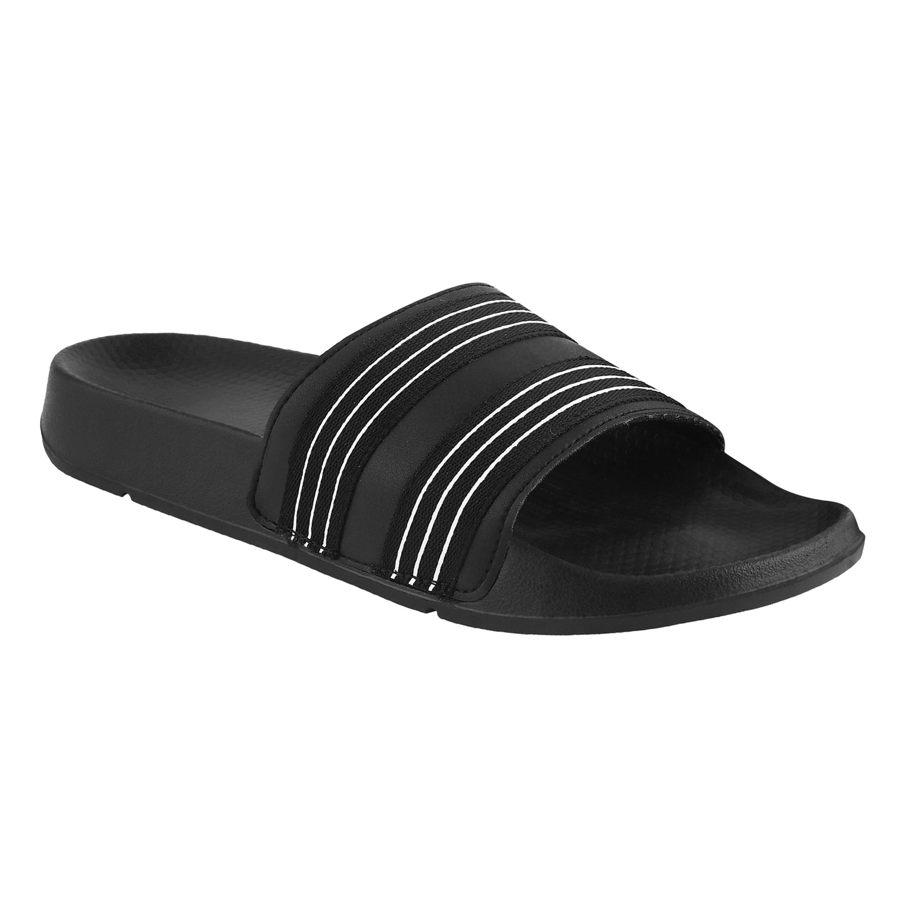 Trulite Black Men's Slide Flip Flop
