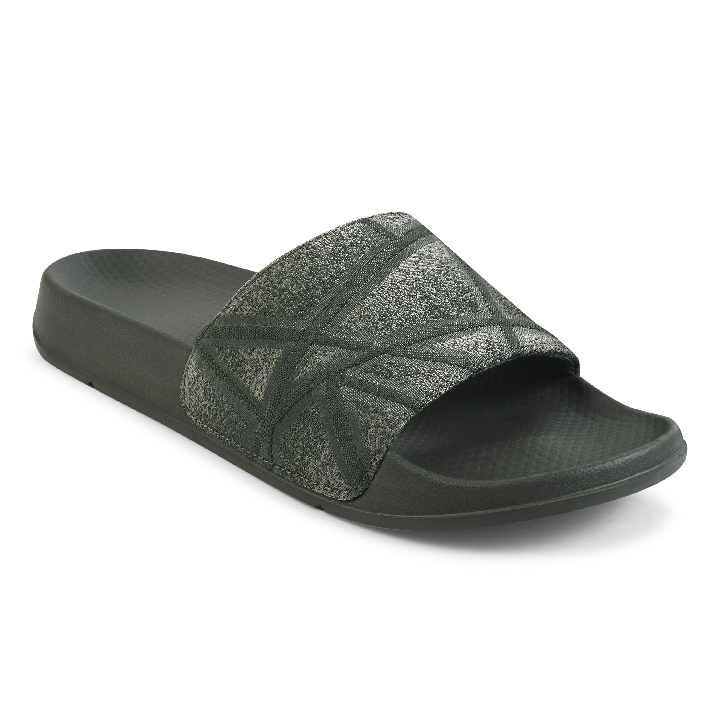 Trulite Green Men's Slide Flip Flop
