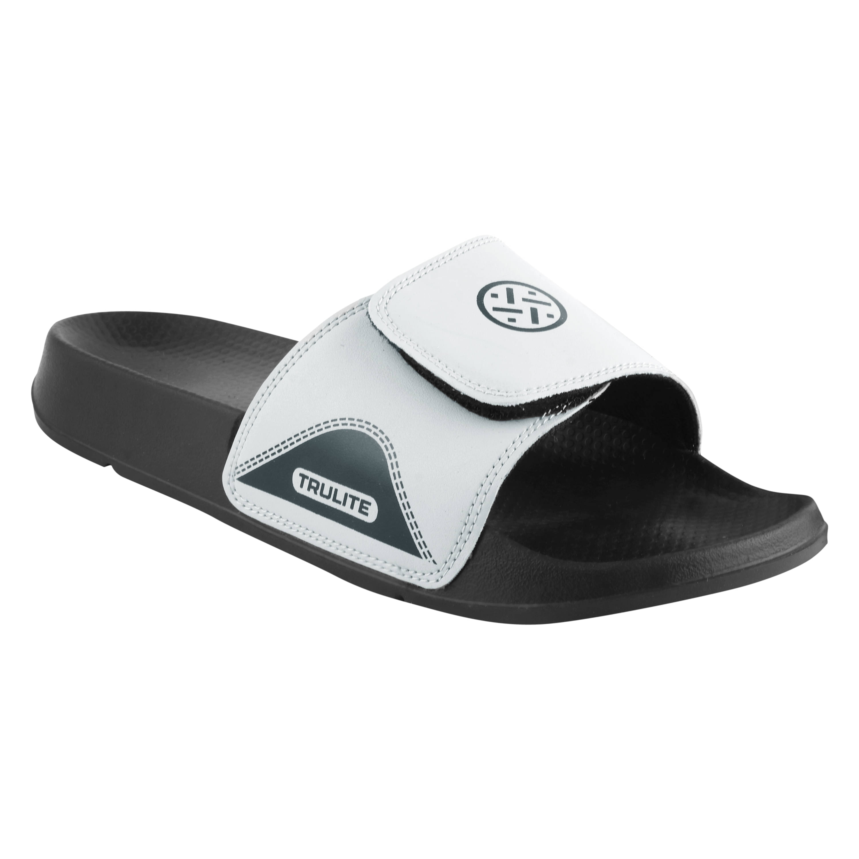     			Trulite Grey Men's Slide Flip Flop