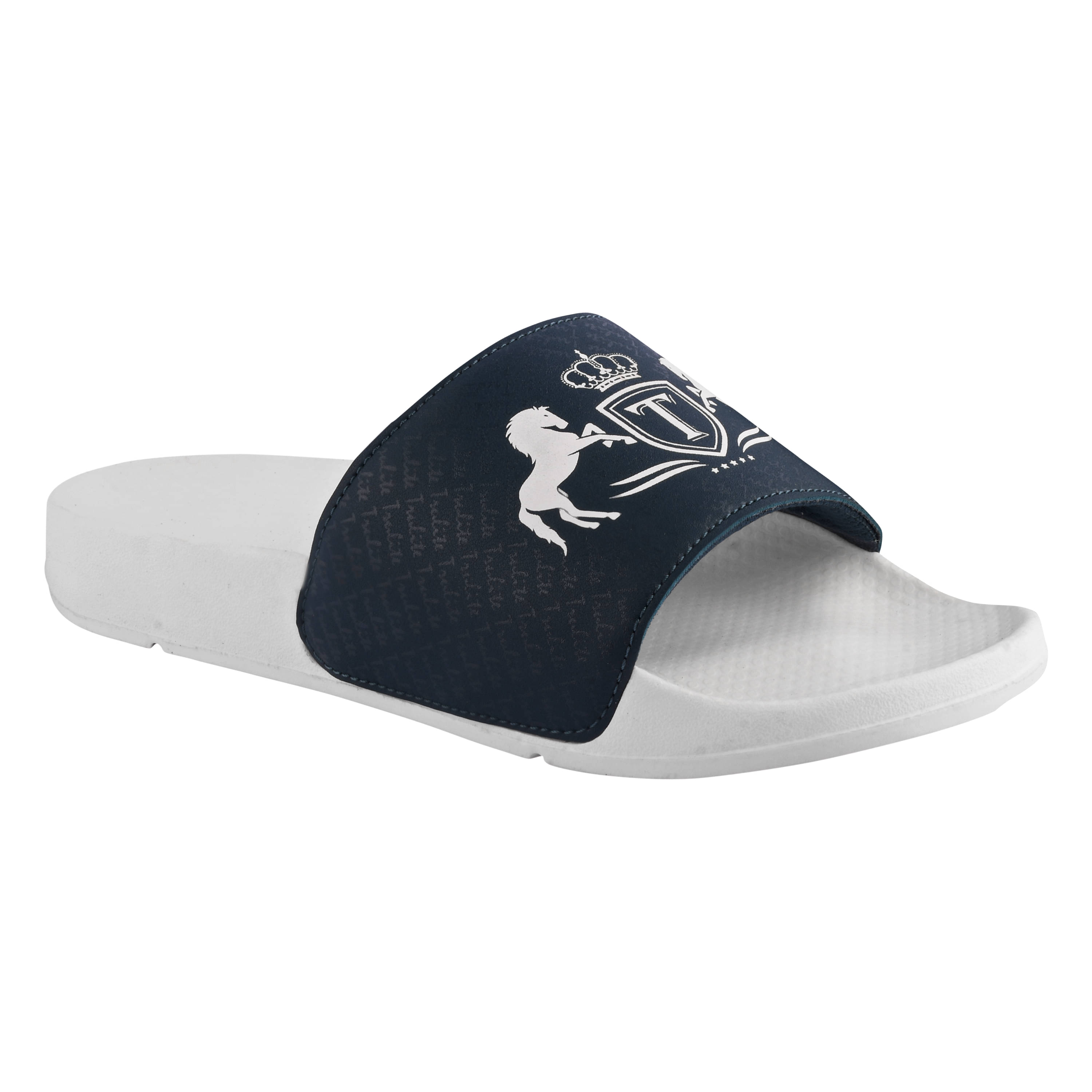     			Trulite White Men's Slide Flip Flop