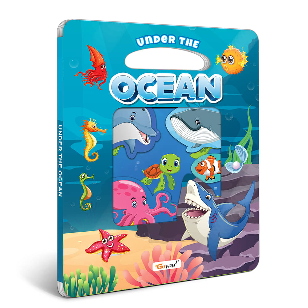     			Under the Ocean Window Cut Board Book : Educational Picture book for kids, Toddlers board book, Learning board book, Die cut shape board book