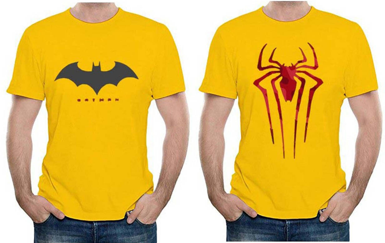 code yellow Polyester Regular Fit Printed Half Sleeves Men's Round T-Shirt - Yellow ( Pack of 2 ) code yellow Polyester Regular Fit Printed Half Sleeves Men's Round T-Shirt - Yellow ( Pack of 2 )
