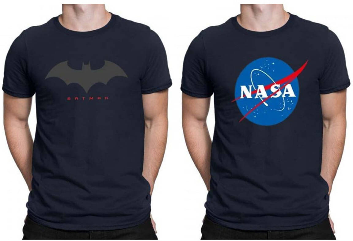 code yellow Polyester Regular Fit Printed Half Sleeves Men's Round T-Shirt - Navy ( Pack of 2 ) code yellow Polyester Regular Fit Printed Half Sleeves Men's Round T-Shirt - Navy ( Pack of 2 )