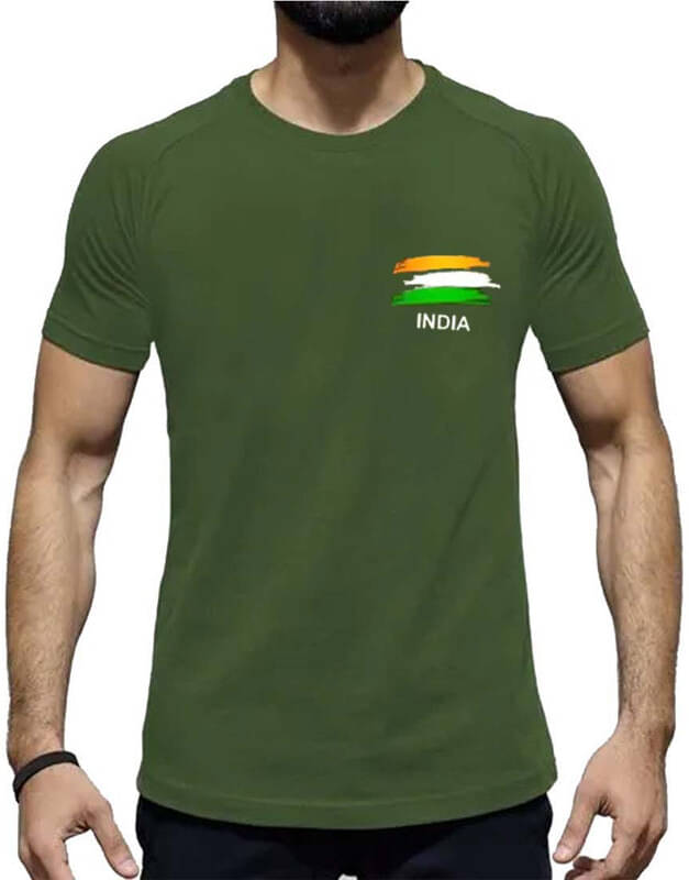 code yellow Polyester Regular Fit Printed Half Sleeves Men's Round T-Shirt - Green ( Pack of 1 ) code yellow Polyester Regular Fit Printed Half Sleeves Men's Round T-Shirt - Green ( Pack of 1 )