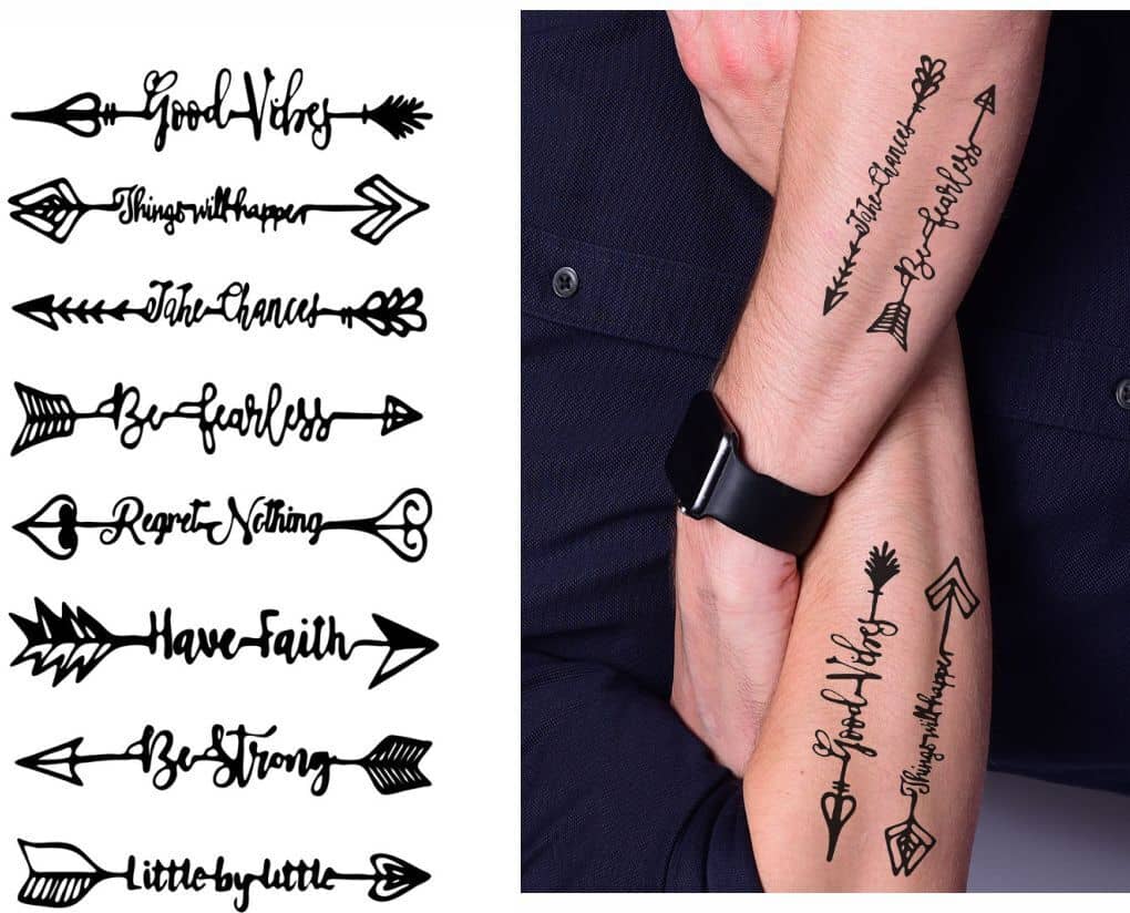 voorkoms Temporary Body Tattoo