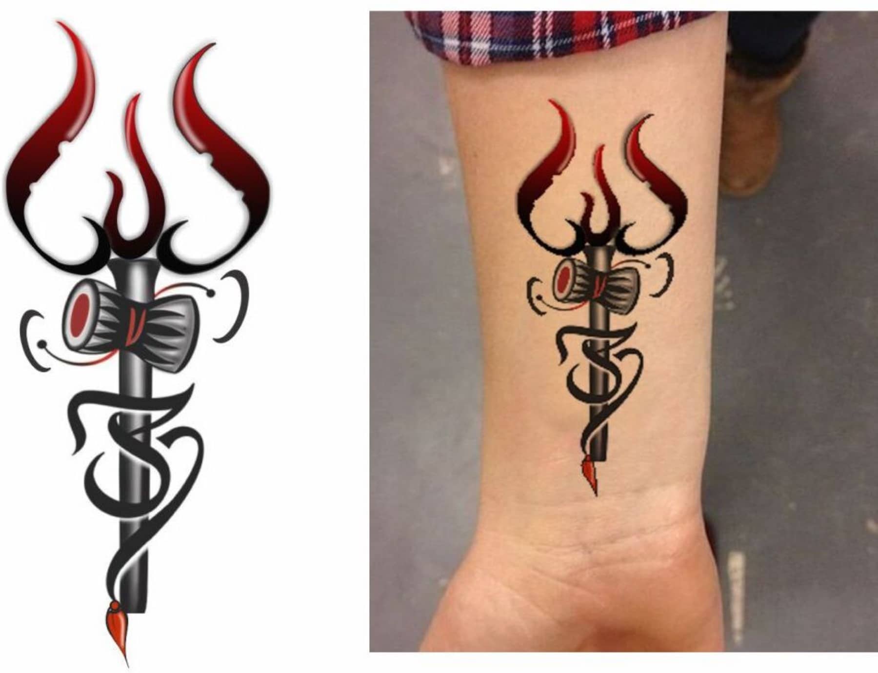voorkoms Temporary Body Tattoo