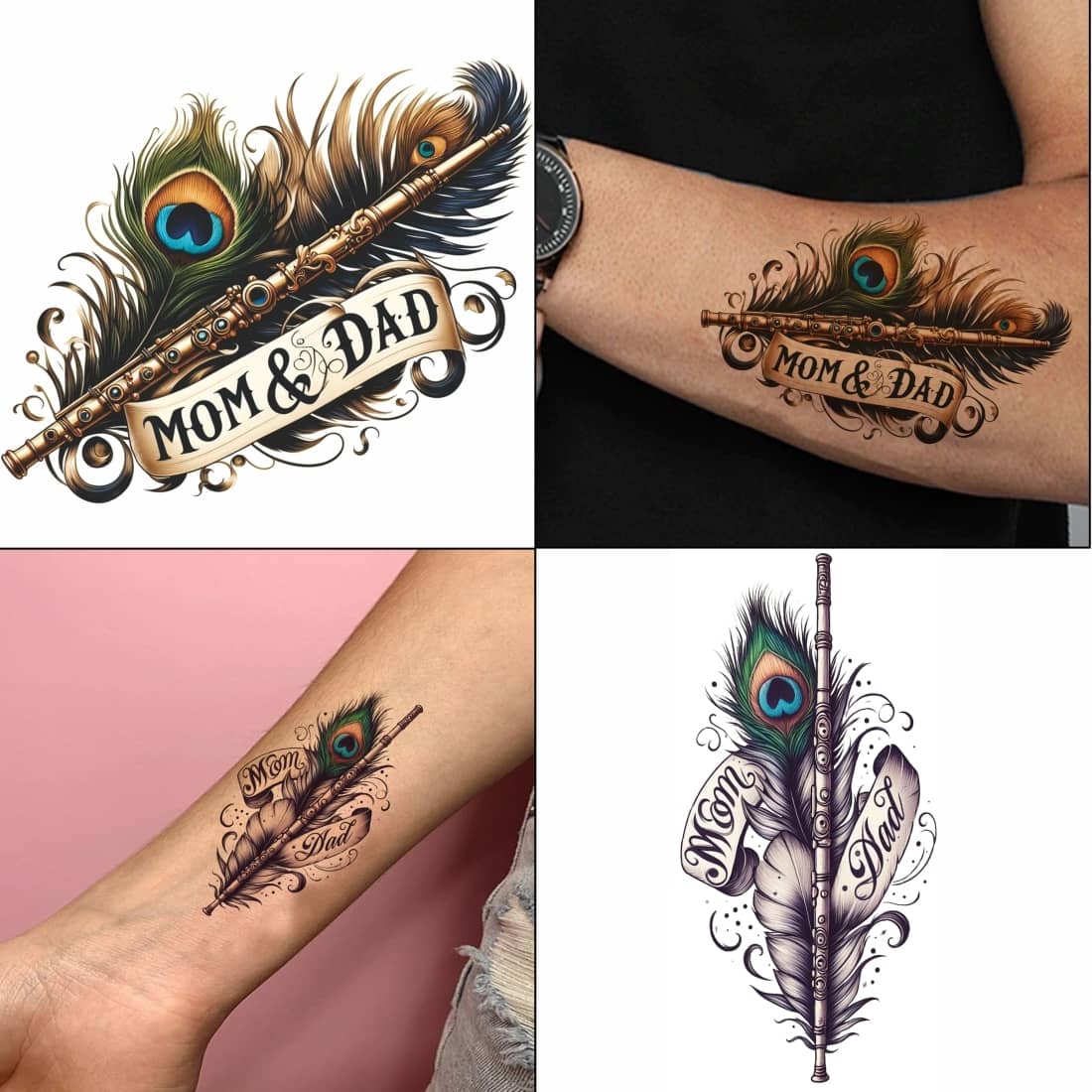 voorkoms Temporary Body Tattoo