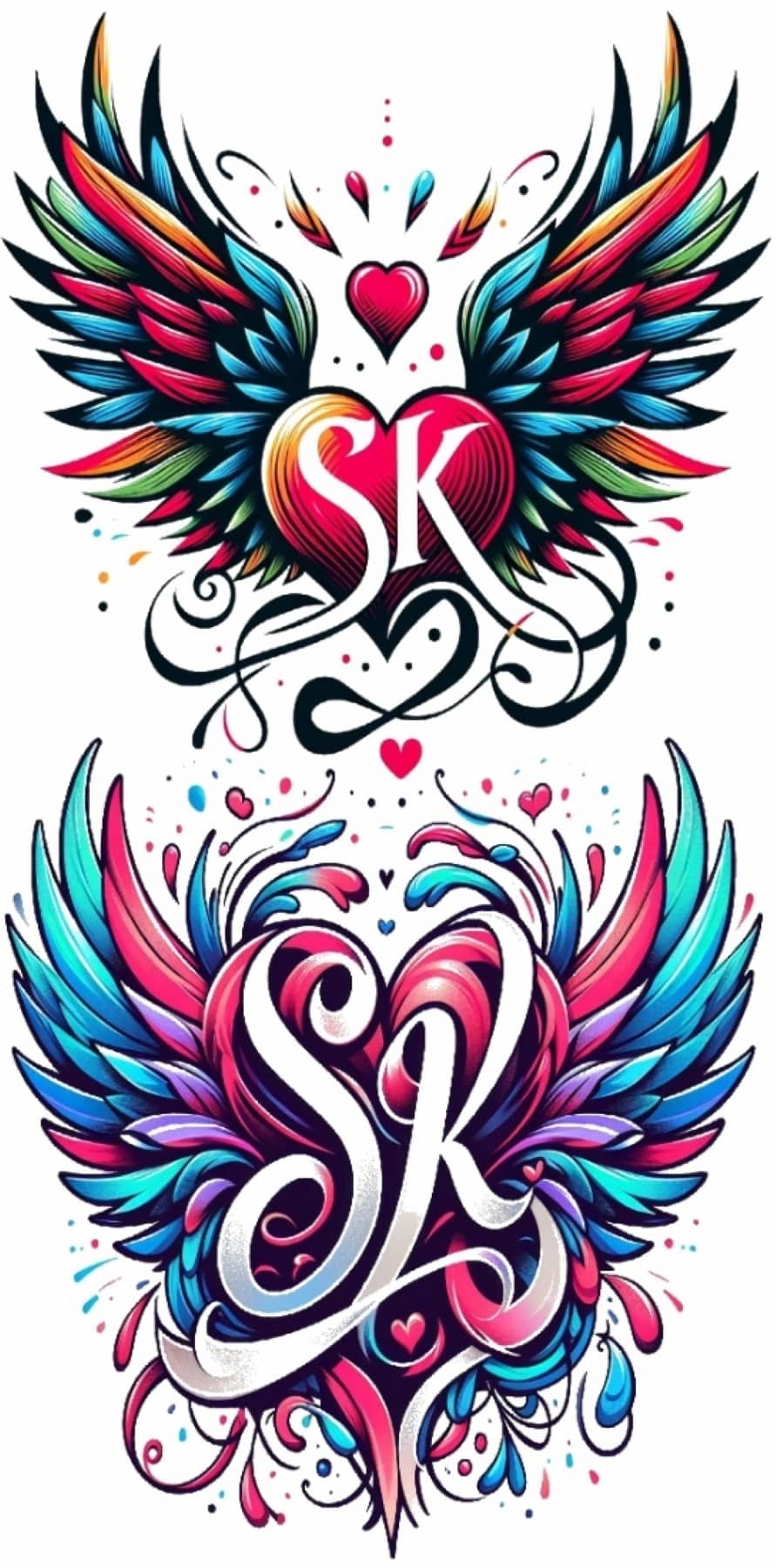 voorkoms Temporary Body Tattoo