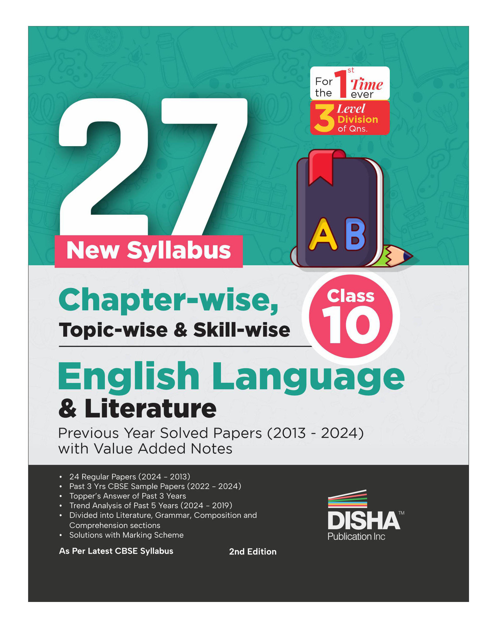 27 New Syllabus Chapter-wise, Topic-wise & Skill-wise CBSE Class 10 English Language & Literature Previous Year Solved Papers (2013 - 2024) with Value 27 New Syllabus Chapter-wise, Topic-wise & Skill-wise CBSE Class 10 English Language & Literature Previous Year Solved Papers (2013 - 2024) with Value