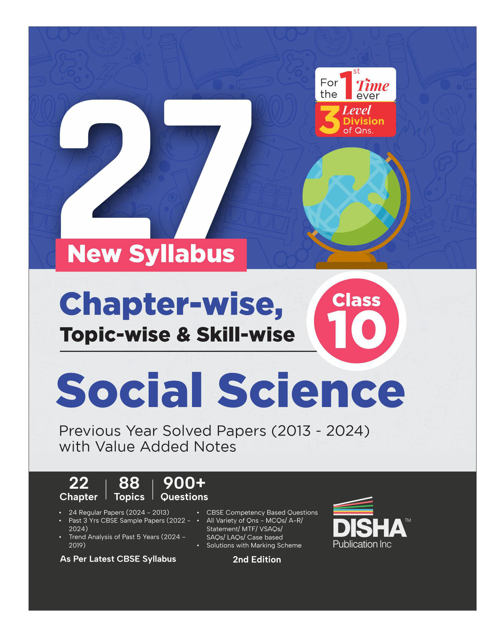 27 New Syllabus Chapter-wise, Topic-wise & Skill-wise CBSE Class 10 Social Science Previous Year Solved Papers (2013 - 2024) with Value Added Notes 2n 27 New Syllabus Chapter-wise, Topic-wise & Skill-wise CBSE Class 10 Social Science Previous Year Solved Papers (2013 - 2024) with Value Added Notes 2n