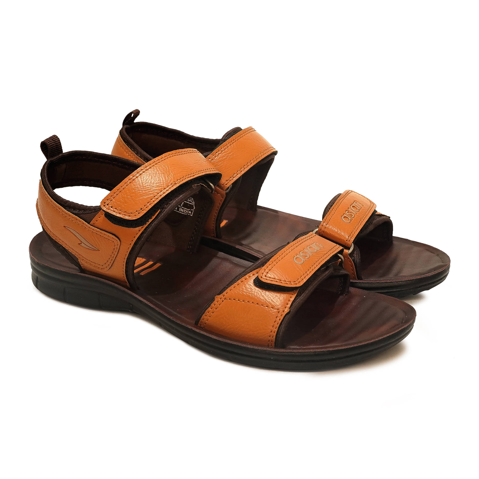     			ASIAN - Tan Men's Floater Sandals