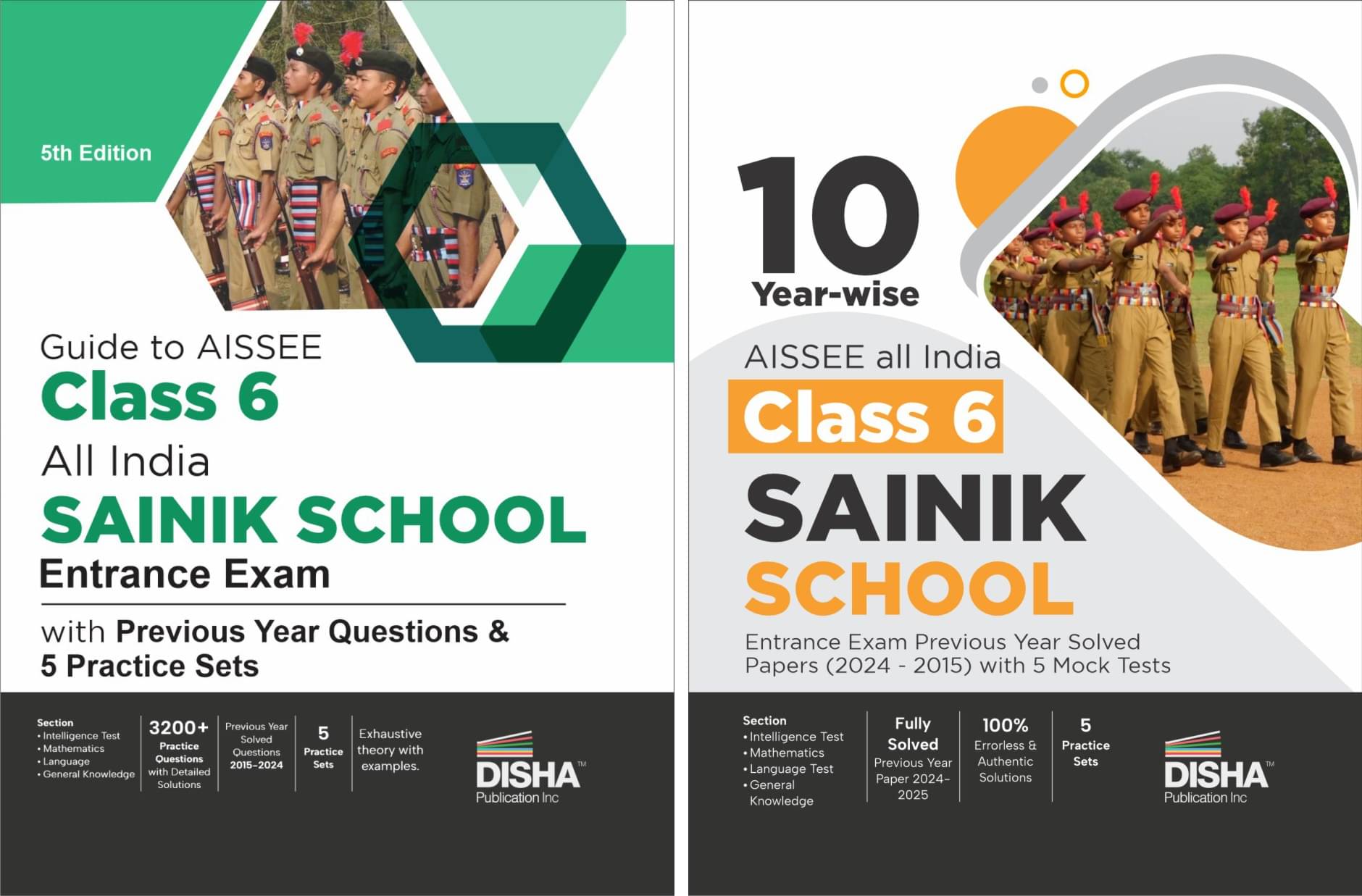 Combo (set of 2 Books) Study Package for AISSEE Class 6 All India SAINIK School Entrance Exam - Guide + Previous Year Solved Papers + Practice Sets - Combo (set of 2 Books) Study Package for AISSEE Class 6 All India SAINIK School Entrance Exam - Guide + Previous Year Solved Papers + Practice Sets -