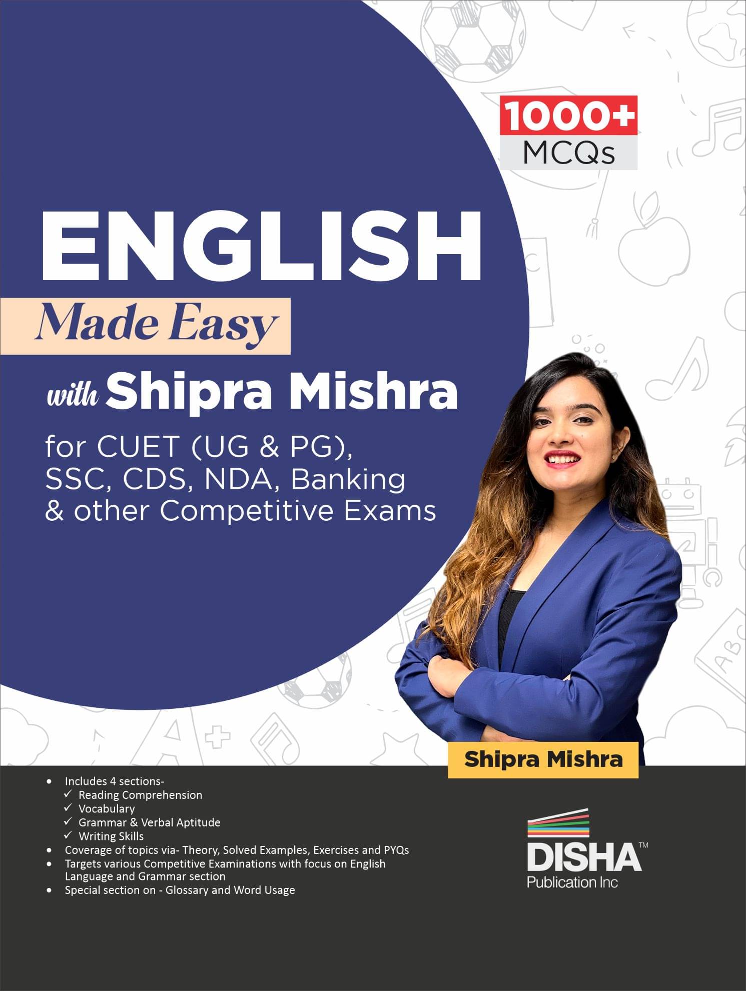 English Made Easy with Shipra Mishra for Competitive Exams - CUET (UG & PG), SSC, CDS, NDA, CAPF, UPSC, State PSC, Bank, Police, Railways English Made Easy with Shipra Mishra for Competitive Exams - CUET (UG & PG), SSC, CDS, NDA, CAPF, UPSC, State PSC, Bank, Police, Railways